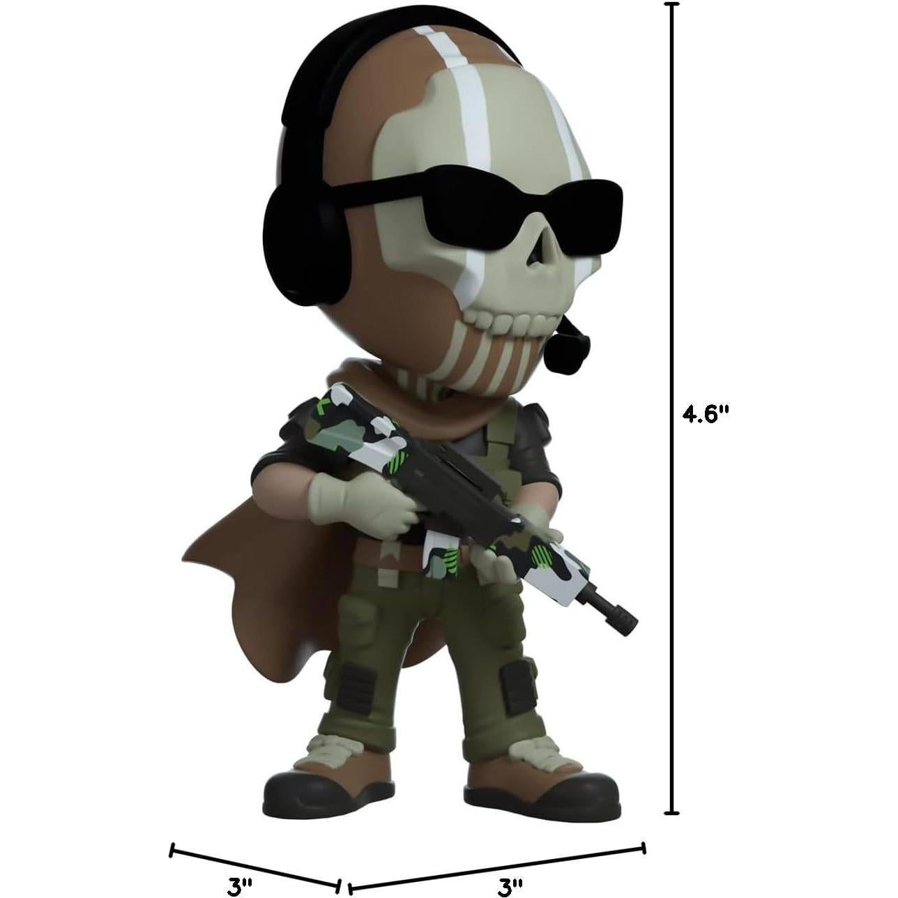 Figura de Vinilo Youtooz Fantasma 11.68 cm Call of Duty MW2
