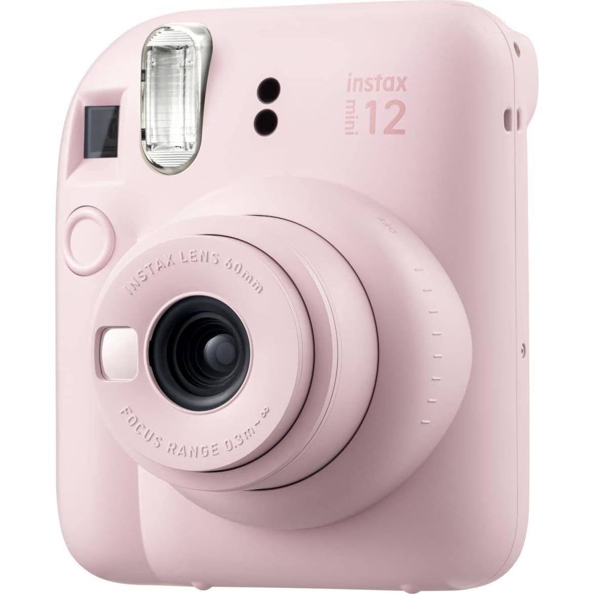 Cámara Instantánea Fujifilm Instax Mini 12 Rosa Flor + 20 Películas