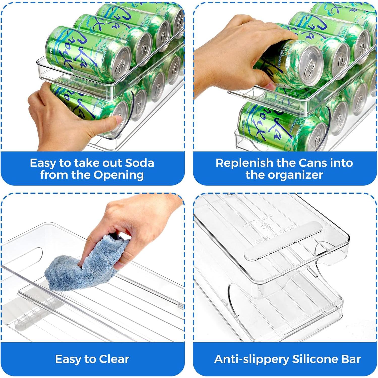 Organizador de Latas Rodante BingoHive para 10 Latas 330ml/355ml