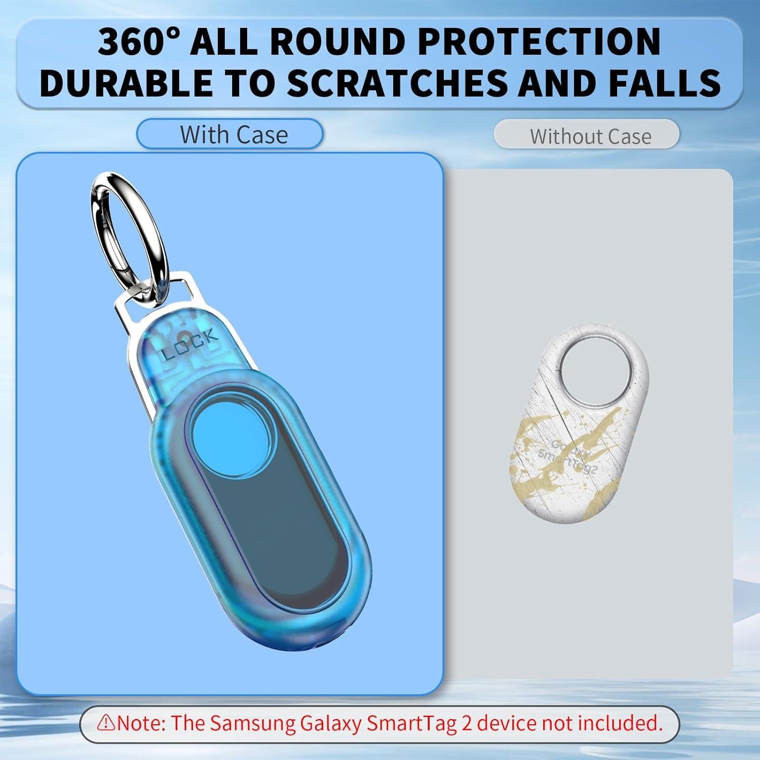 Estuche Protector Impermeable Wacanc para Samsung SmartTag 2