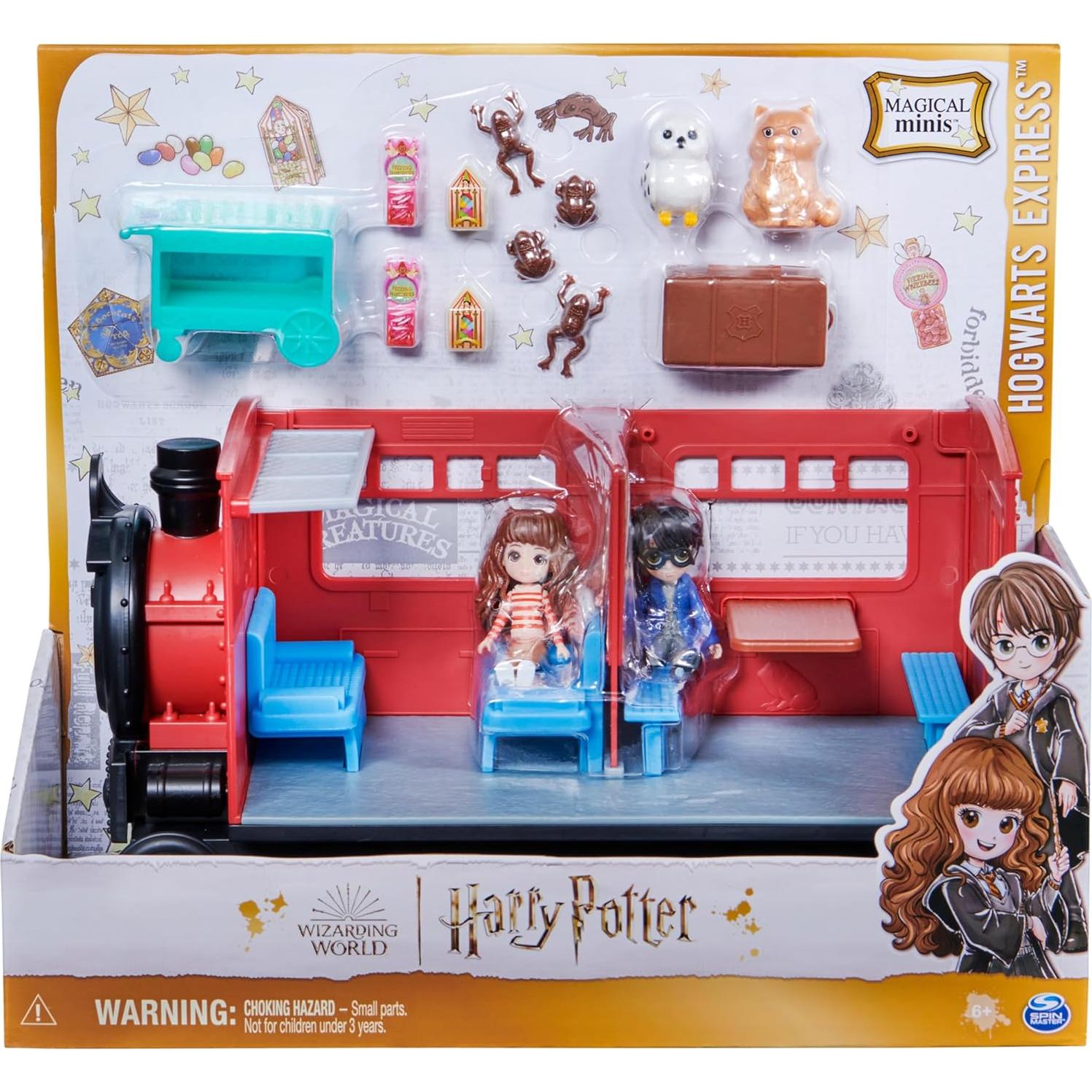 Juego del Expreso de Hogwarts Spin Master con 2 Figuras