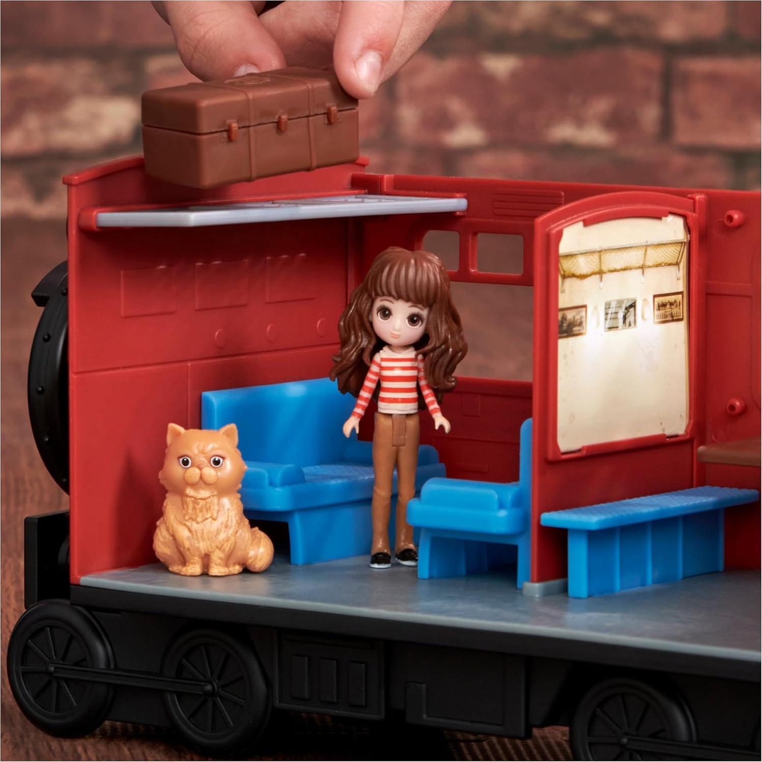 Juego del Expreso de Hogwarts Spin Master con 2 Figuras