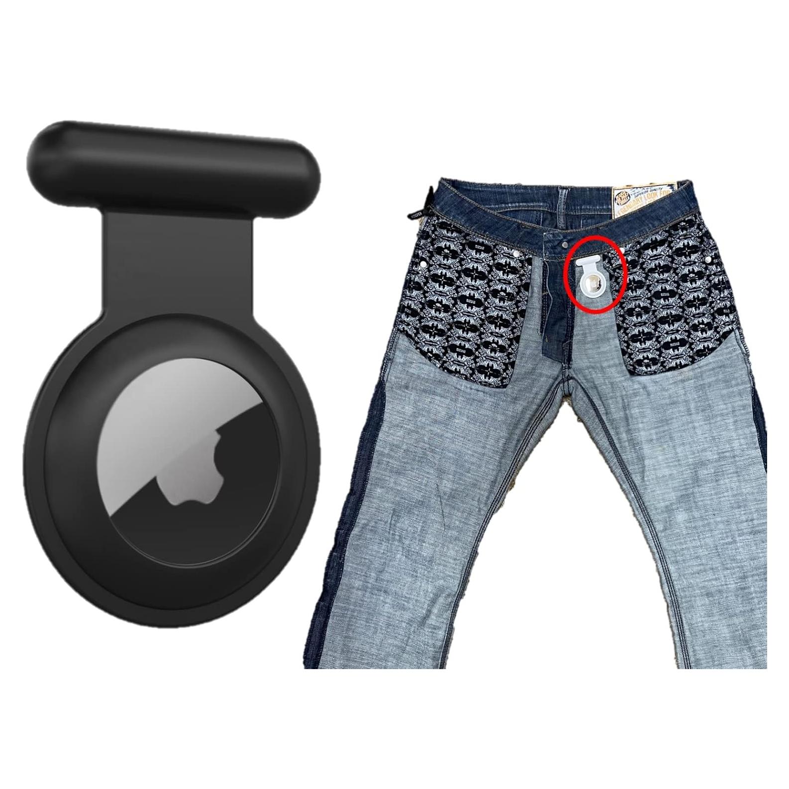 Soporte Airtag Oculto para Niños Kaizen Kreations - Negro