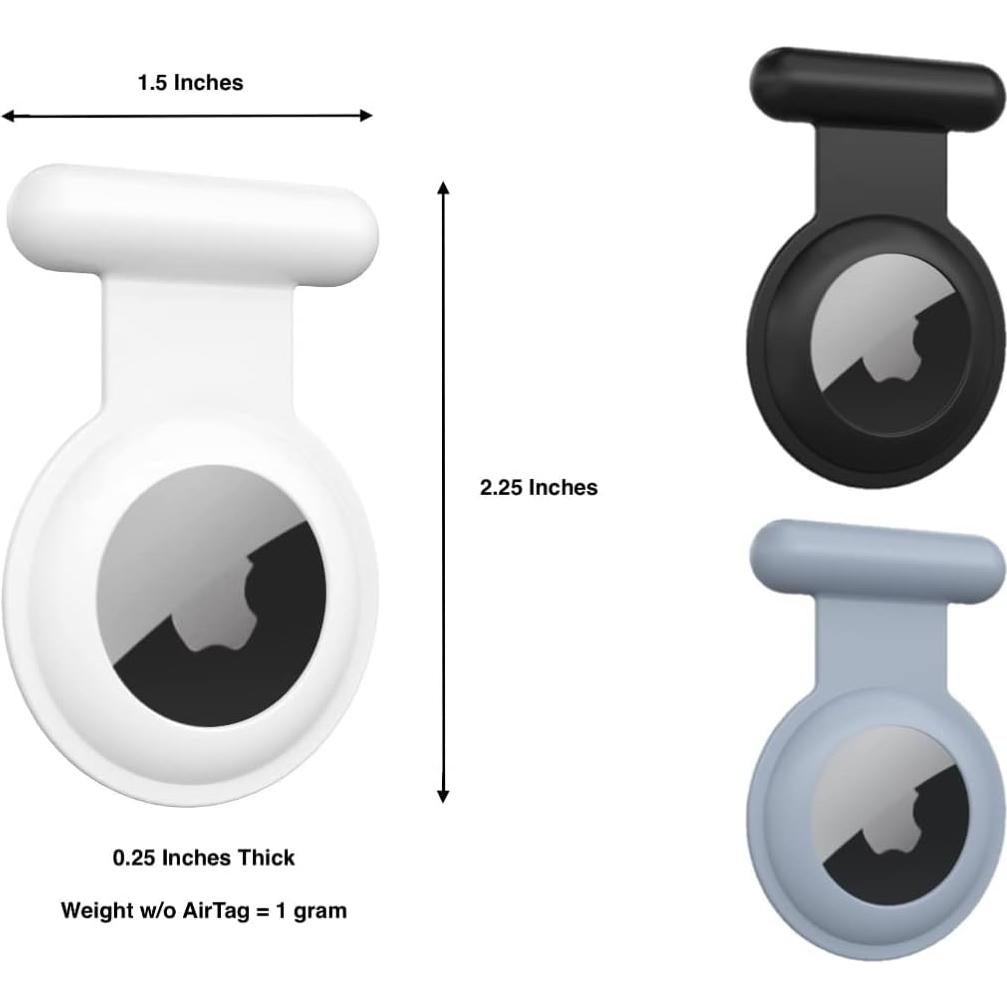 Soporte Airtag Oculto para Niños Kaizen Kreations - Negro