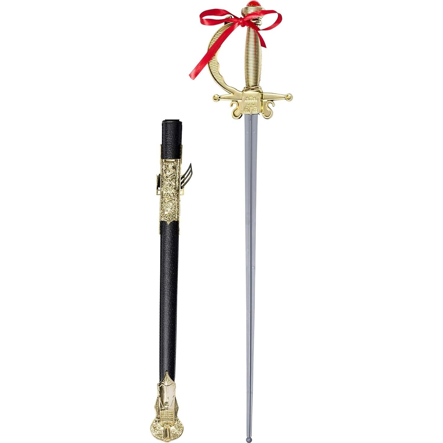 Espada Ornamental Dorada Dress Up America 68.58 cm Juguete