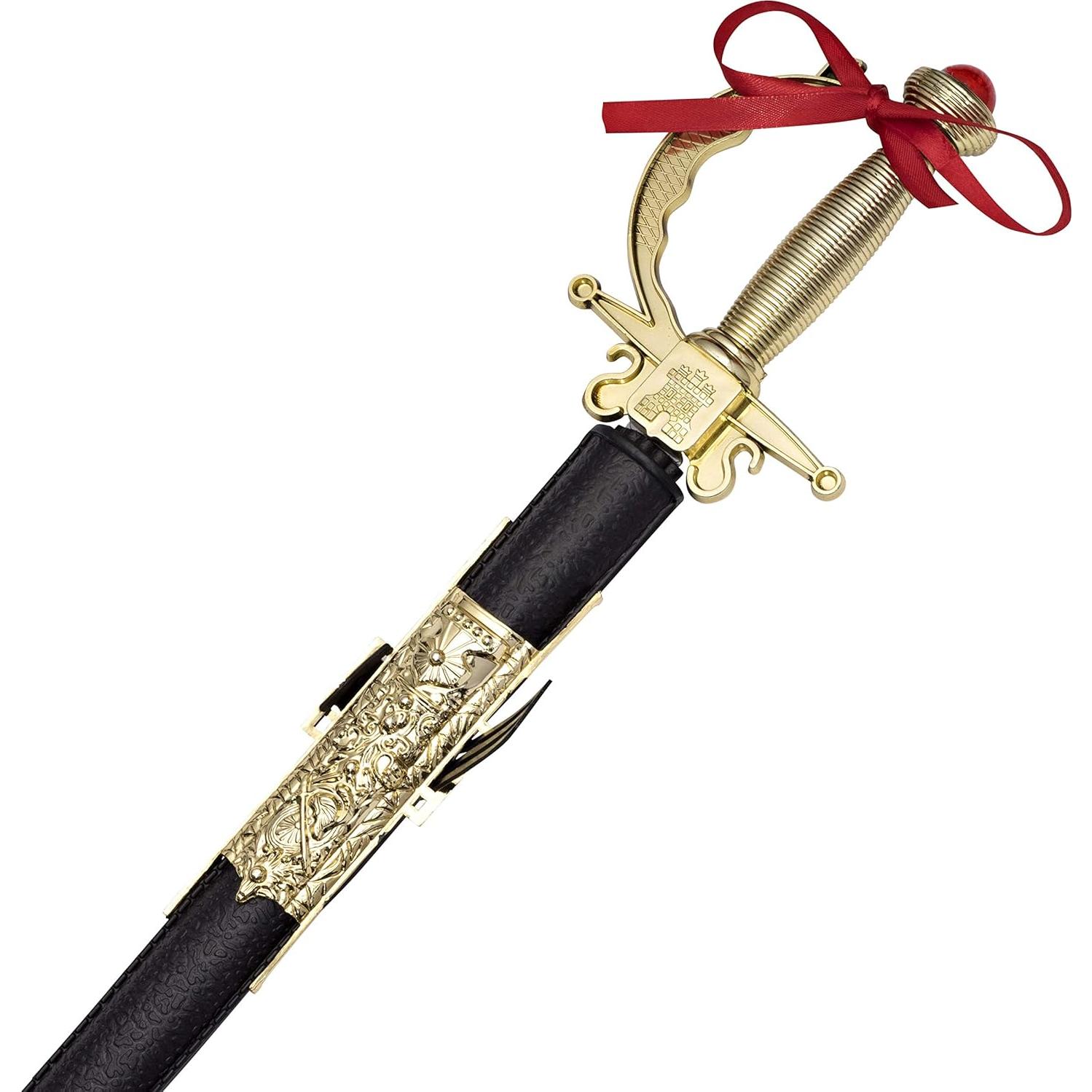 Espada Ornamental Dorada Dress Up America 68.58 cm Juguete