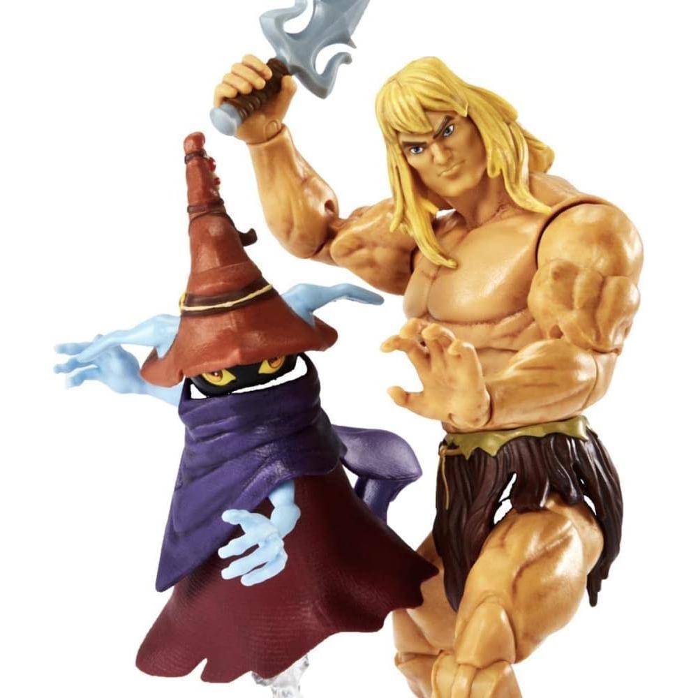 Figura de Acción He-Man Salvaje Masterverse 17.78 cm con Orko