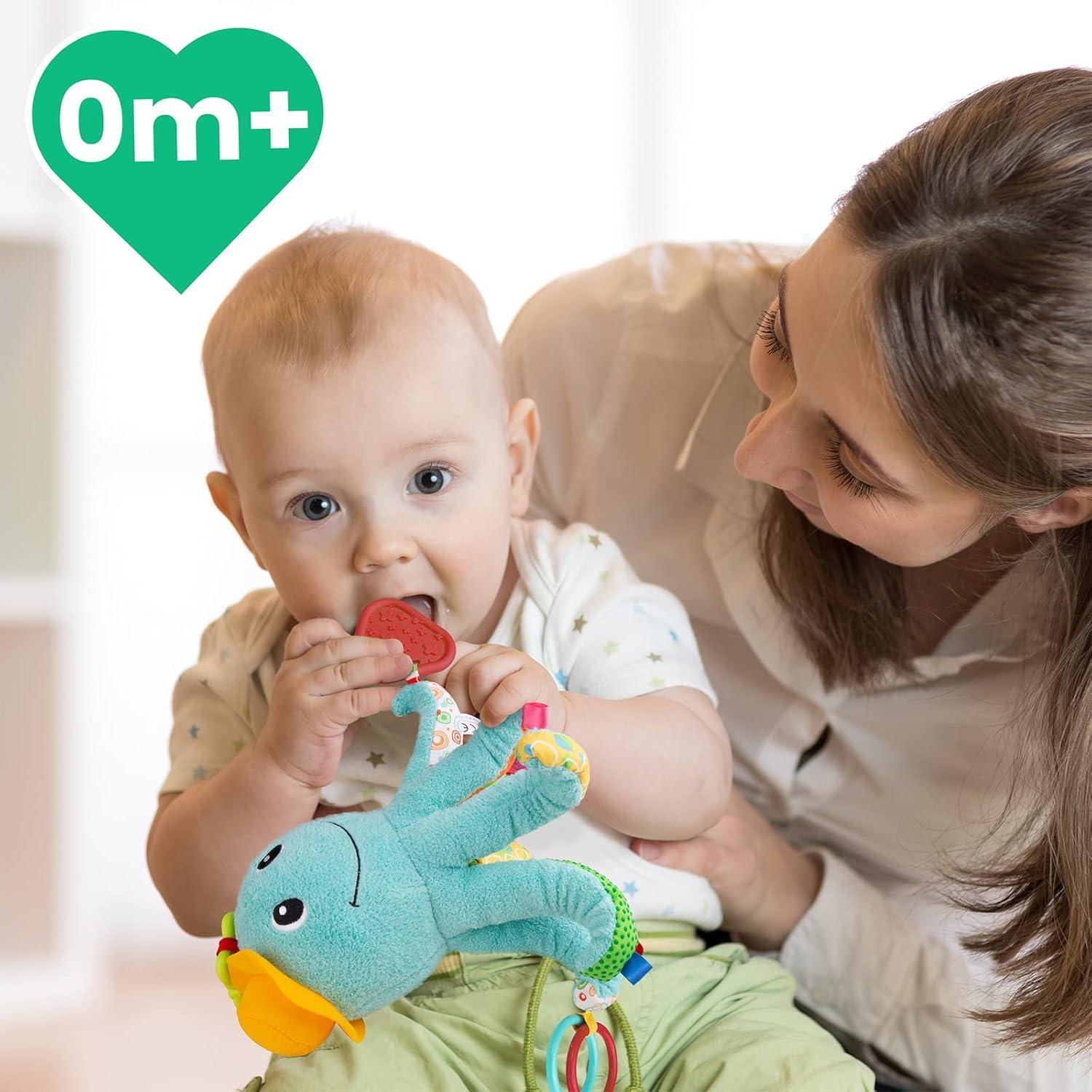 Juguete de Peluche Musical Sumobaby Pulpo Azul 5 en 1