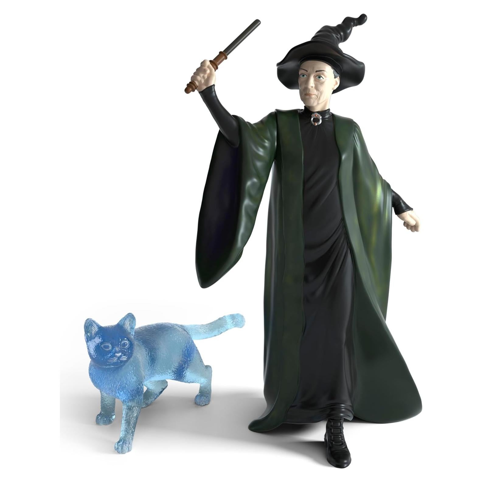 Conjunto Figuras McGonagall y Patronus Gato Schleich