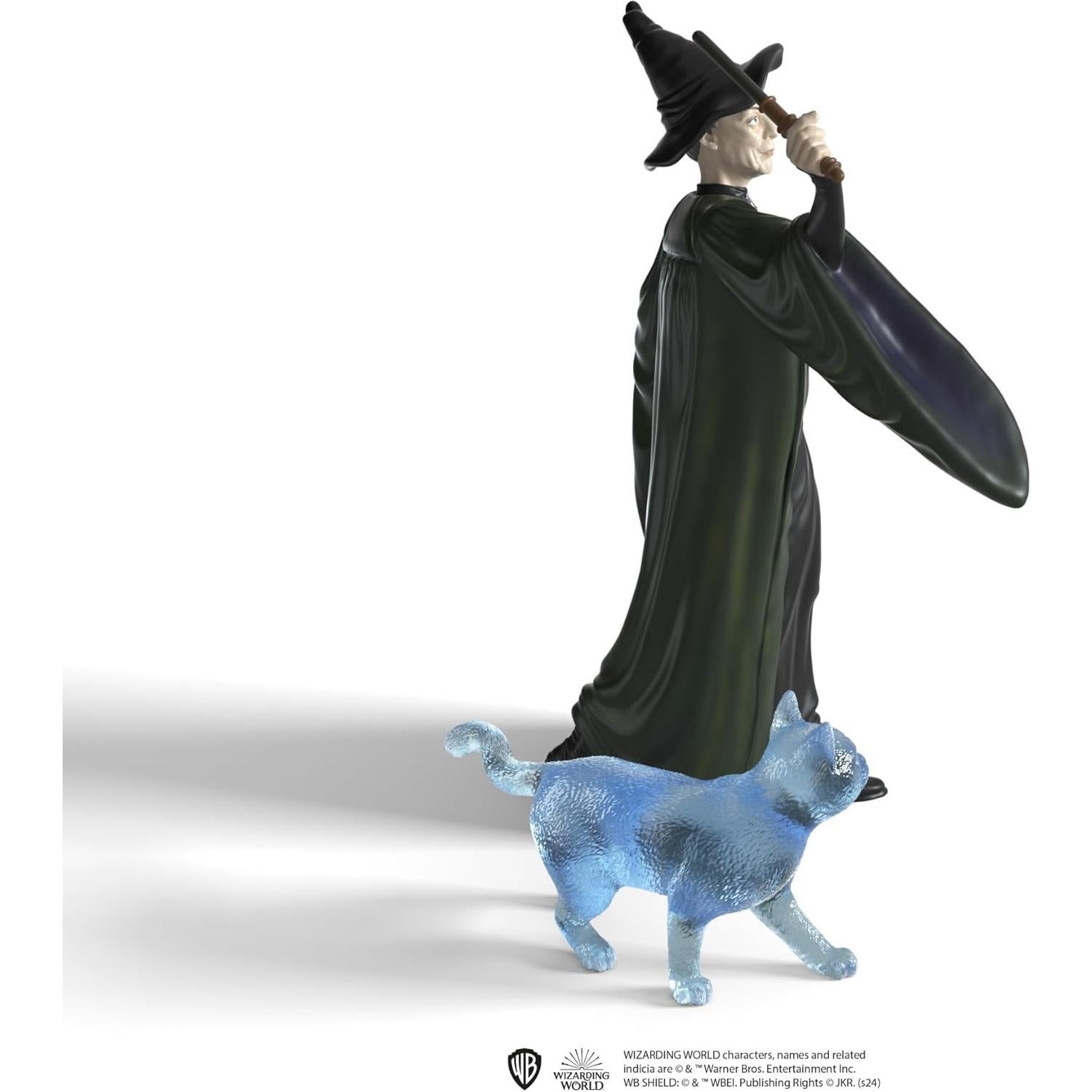 Conjunto Figuras McGonagall y Patronus Gato Schleich