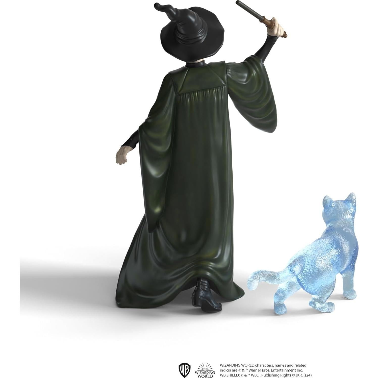 Conjunto Figuras McGonagall y Patronus Gato Schleich