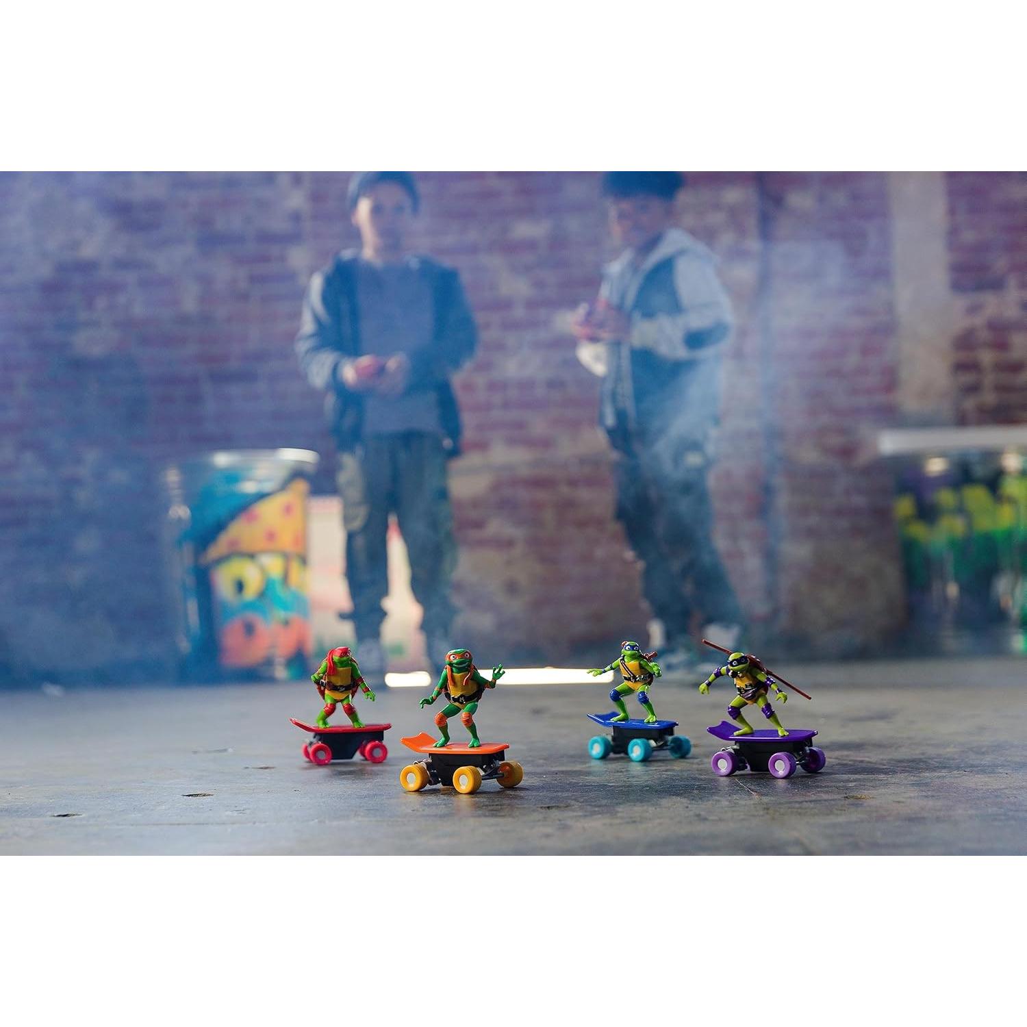 Vehículo RC Tortugas Ninja Michelangelo Patineta 2.4GHz