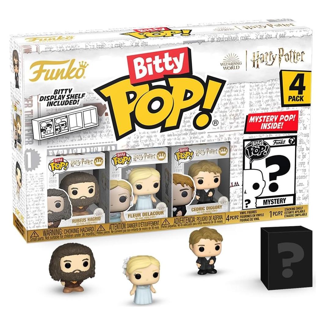 Funko Bitty POP Harry Potter Hagrid 4-Pack Coleccionable