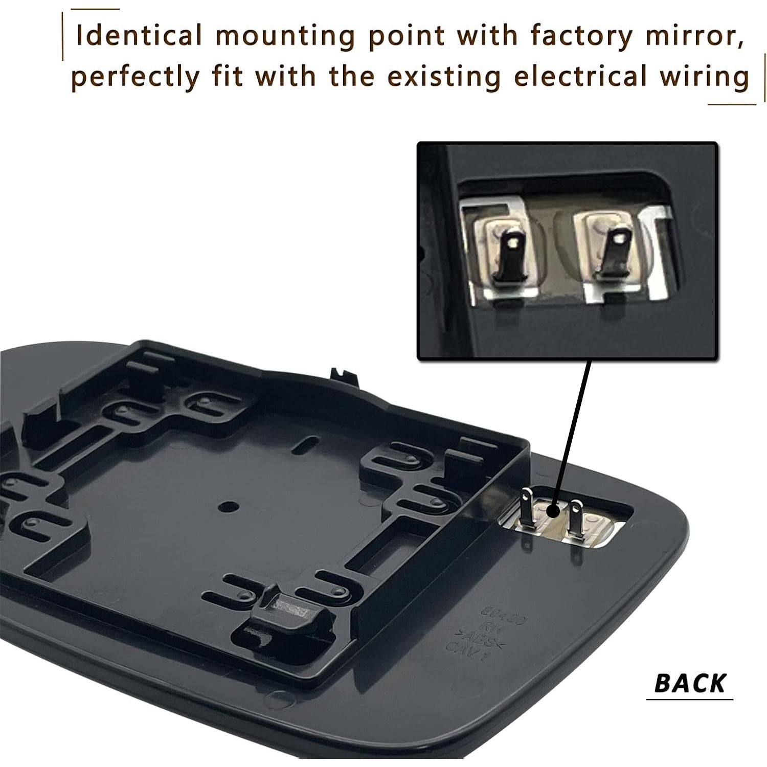 Espejo Lateral Derecho Calentado Chrysler 200 300 Dodge Charger