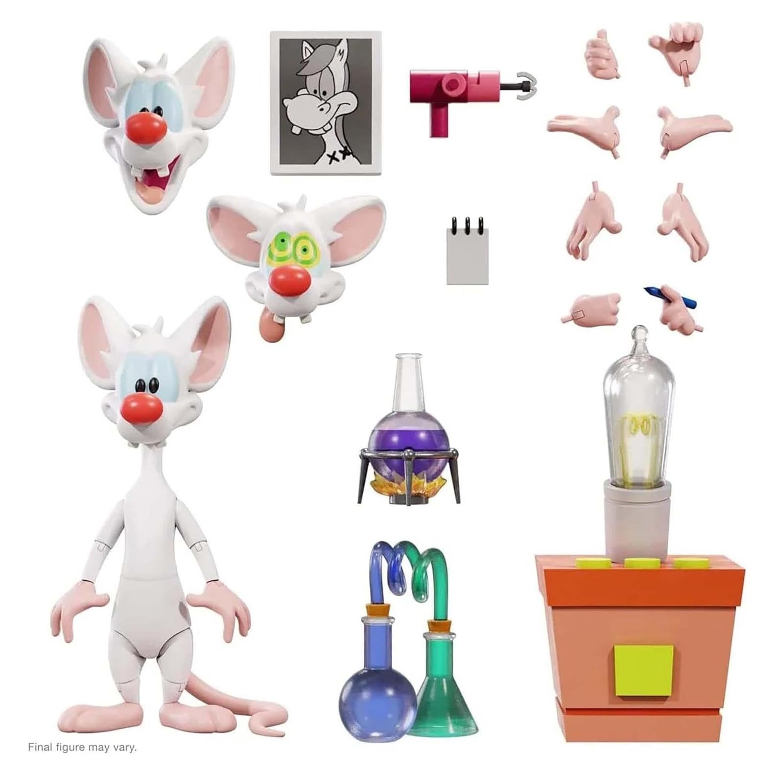 Figura de Acción Pinky Animaniacs ULTIMATES Super7 17.78 cm