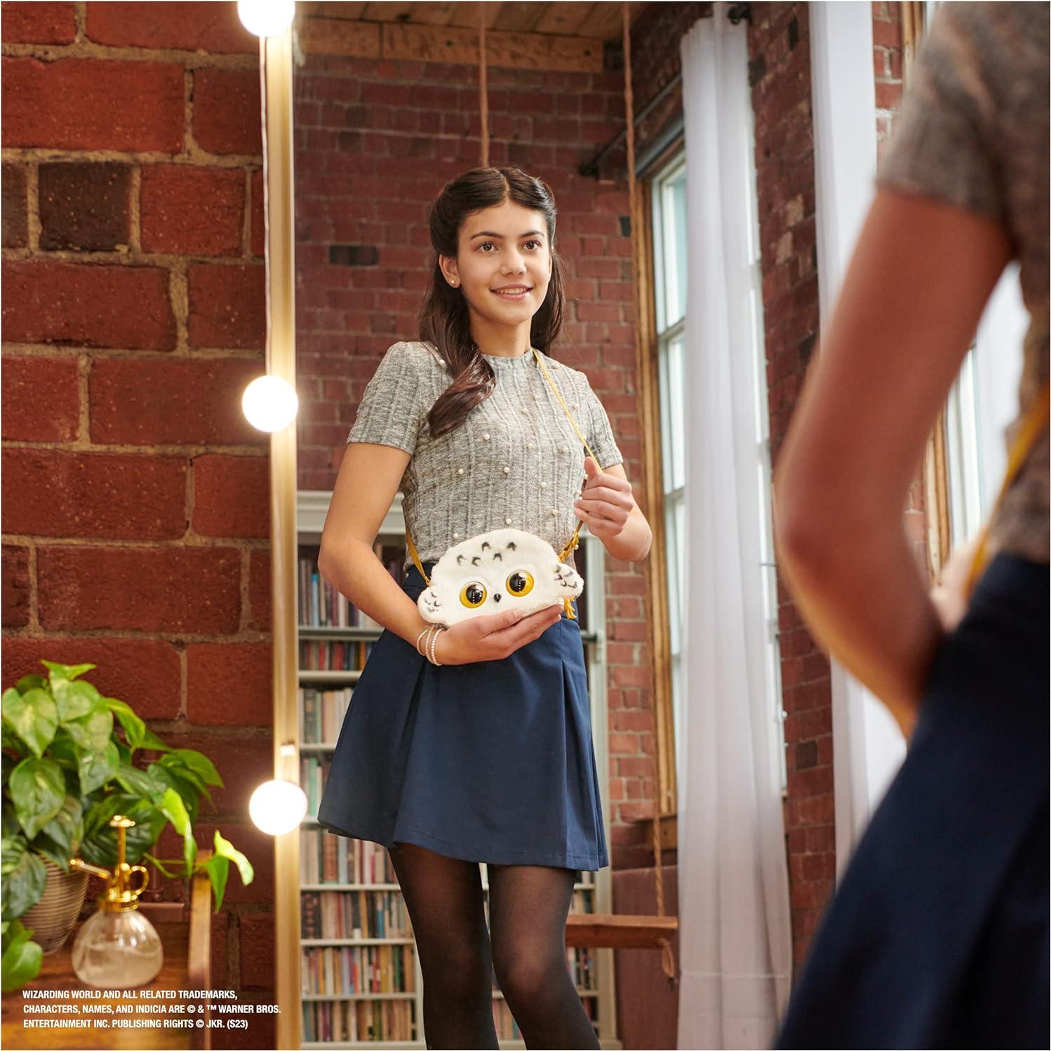 Bolso Interactivo Hedwig Harry Potter 30 Sonidos 13 cm