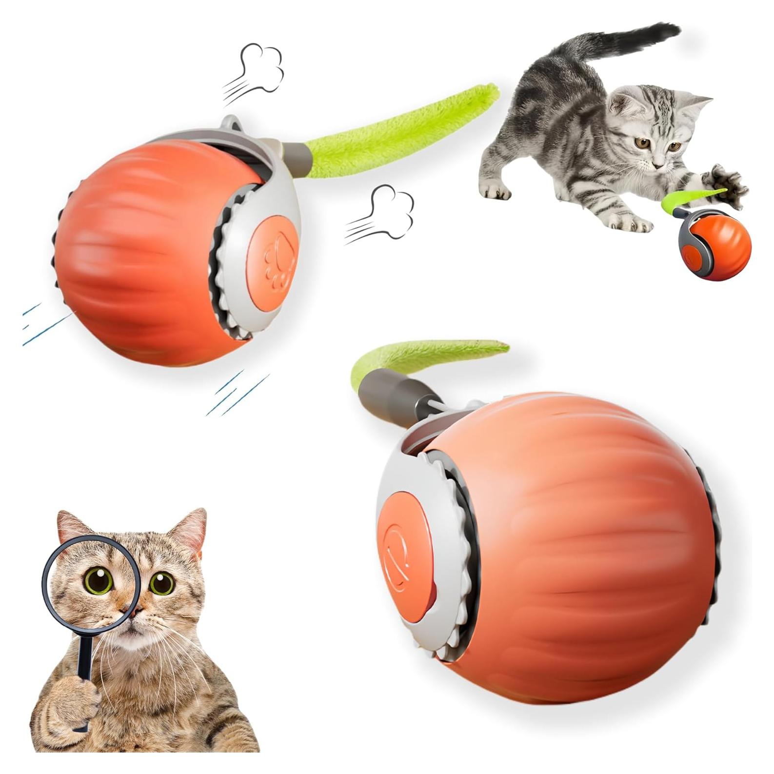 Juguete Interactivo para Gatos HuiCheDaWa Racing Tail 5.0