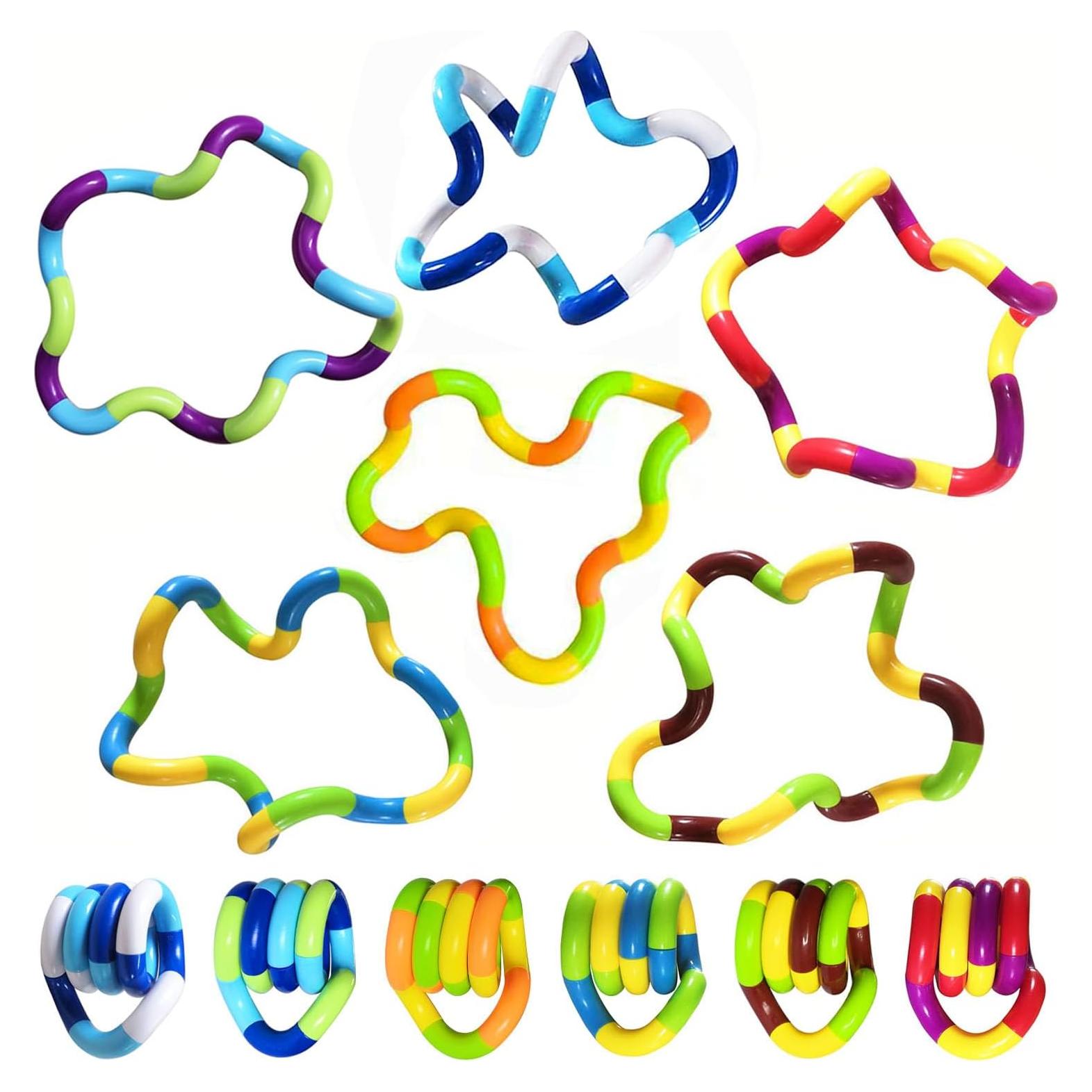 Juguetes Sensoriales Antiestrés 6PCS Goopshy Multicolor