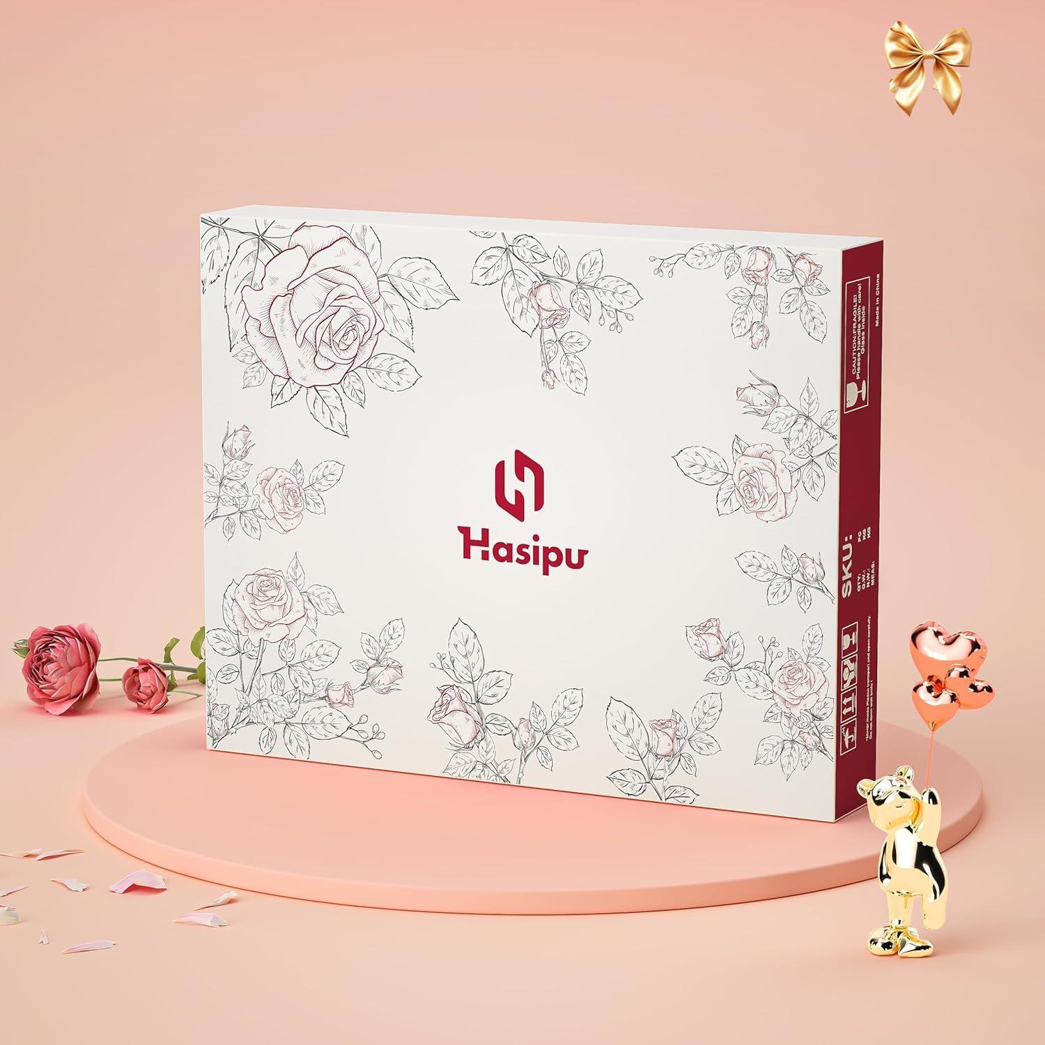 Espejo de Tocador LED Hasipu 25.4x30.5 cm 3 Modos Luz