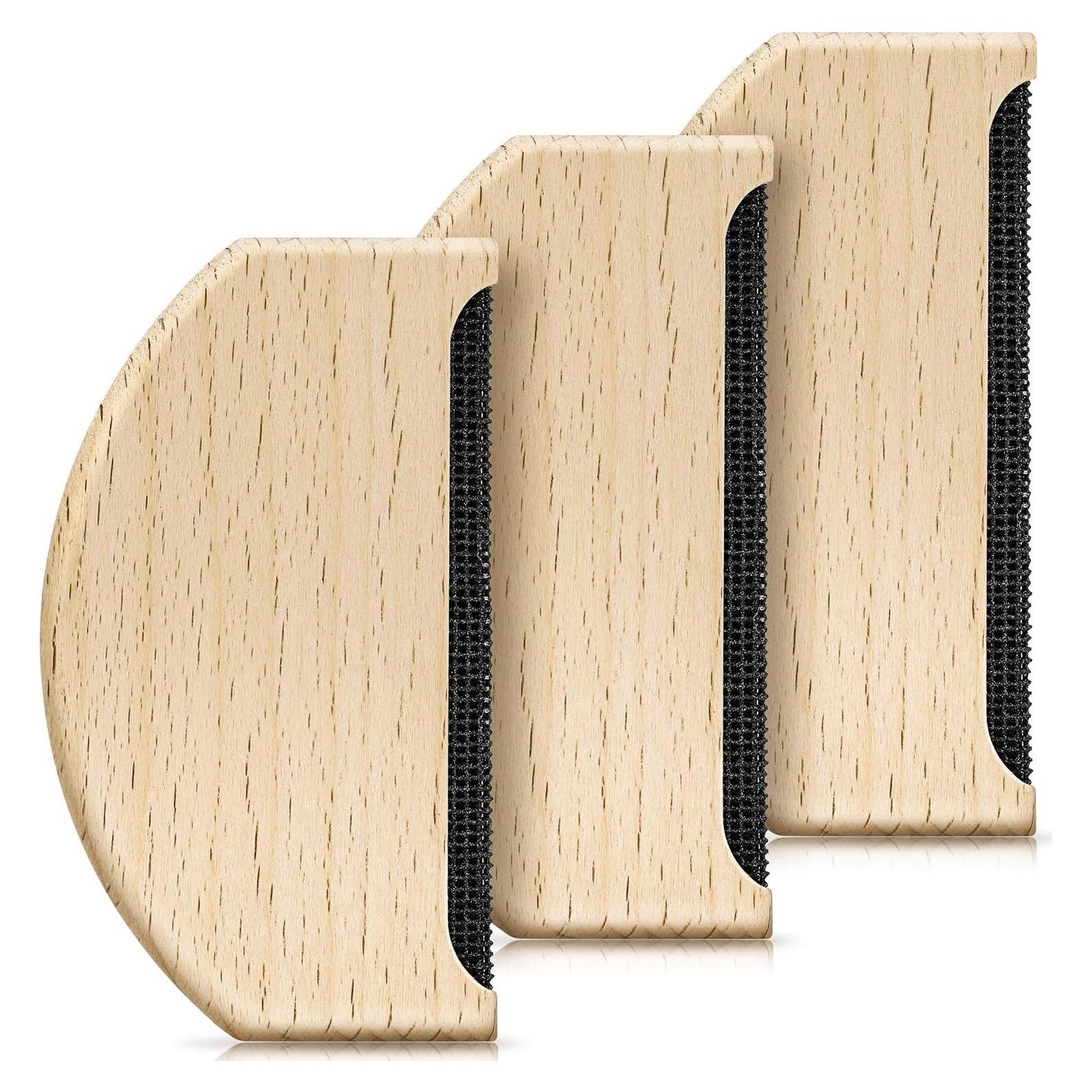 Rascador de Suéter Boao 3 Piezas Peine de Cachemira Manual