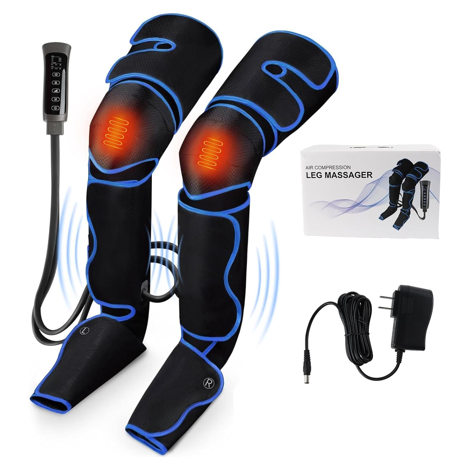 Masajeador de Piernas Hunan TGS FE-7204B con Calor y Compresión