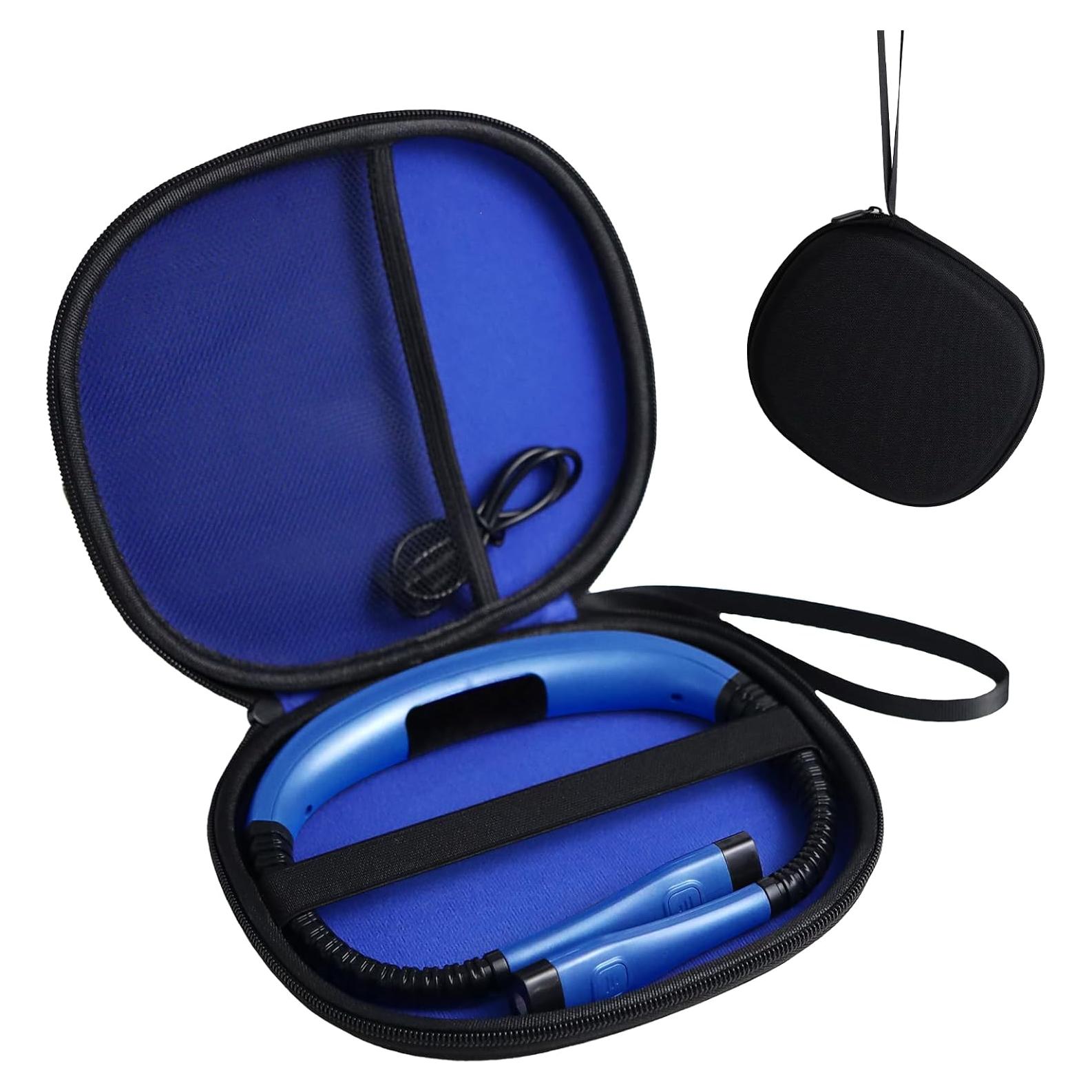 Case for Book Reading Light Compatible with Glocusent/for Nivava/for Vekkia/for LITOM/for LEDGLE/for TAKKUI Neck Reading Light Portable Storage Box for Book Lights (Case Only) Blue