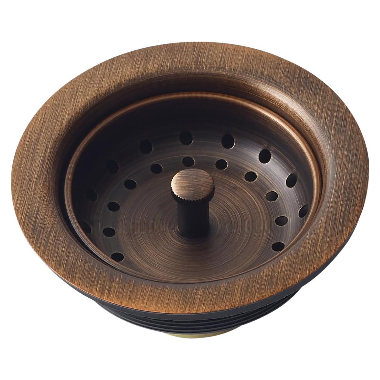 Colador de desagüe Sinkology TB35-01 Cobre Antiguo 11.43cm