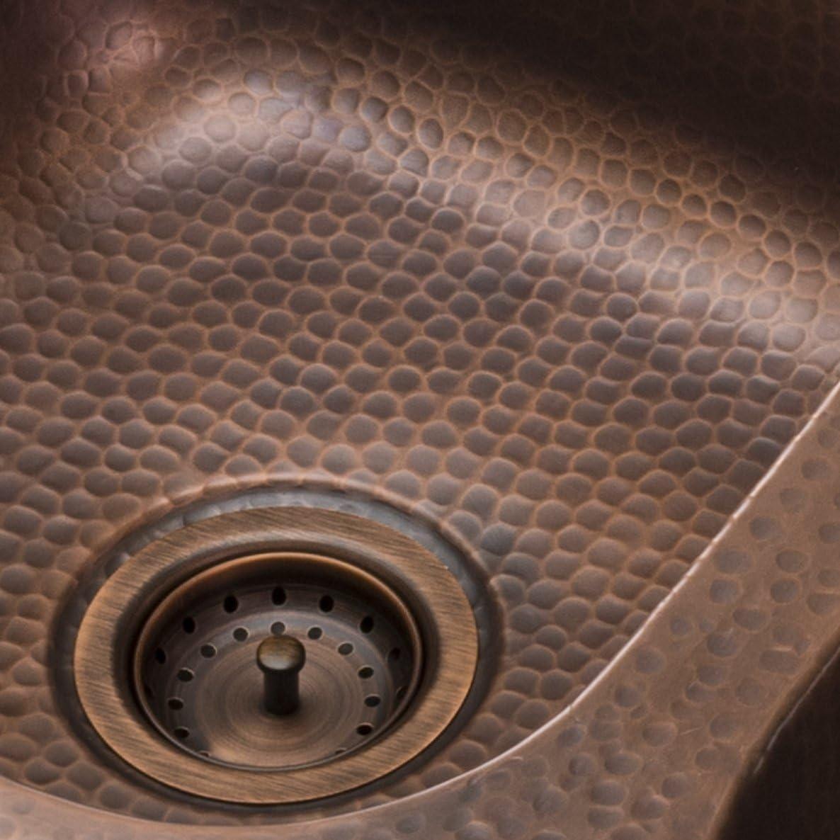 Colador de desagüe Sinkology TB35-01 Cobre Antiguo 11.43cm