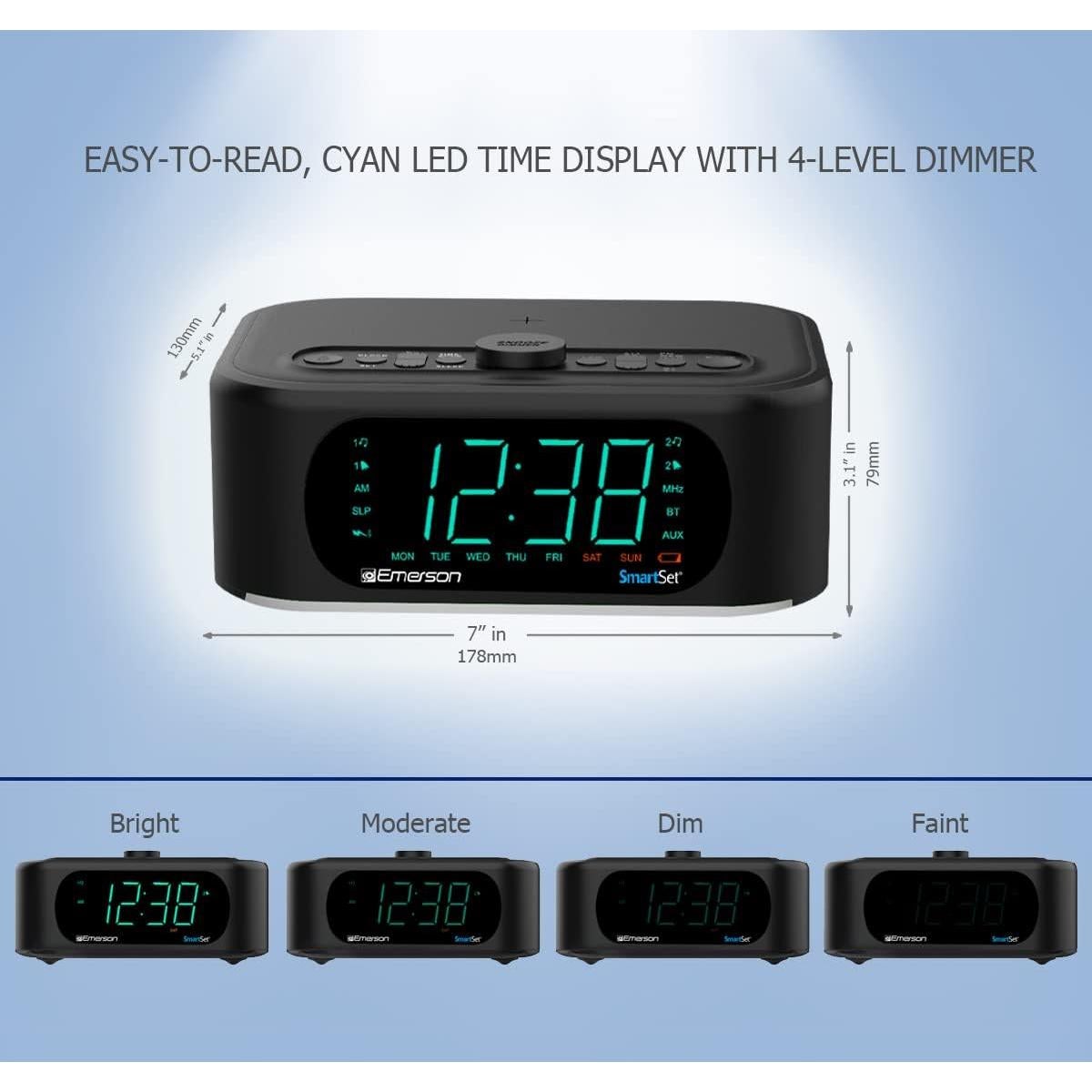 Altavoz Bluetooth Emerson Smartset 10W con Carga Inalámbrica 15W