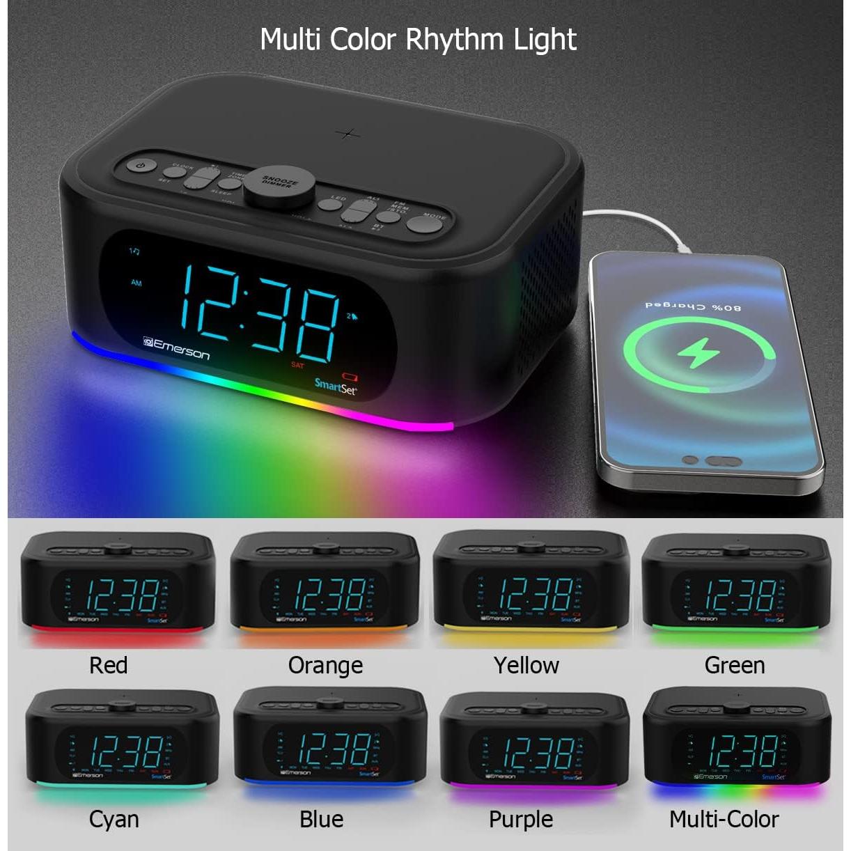 Altavoz Bluetooth Emerson Smartset 10W con Carga Inalámbrica 15W