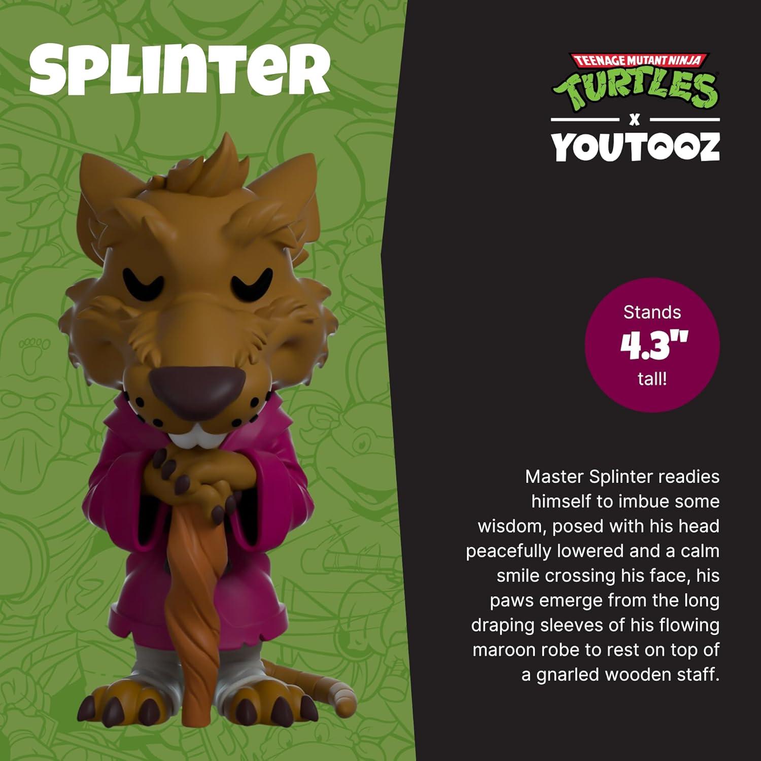 Figura Master Splinter Youtooz 10,99 cm Vinilo Coleccionable
