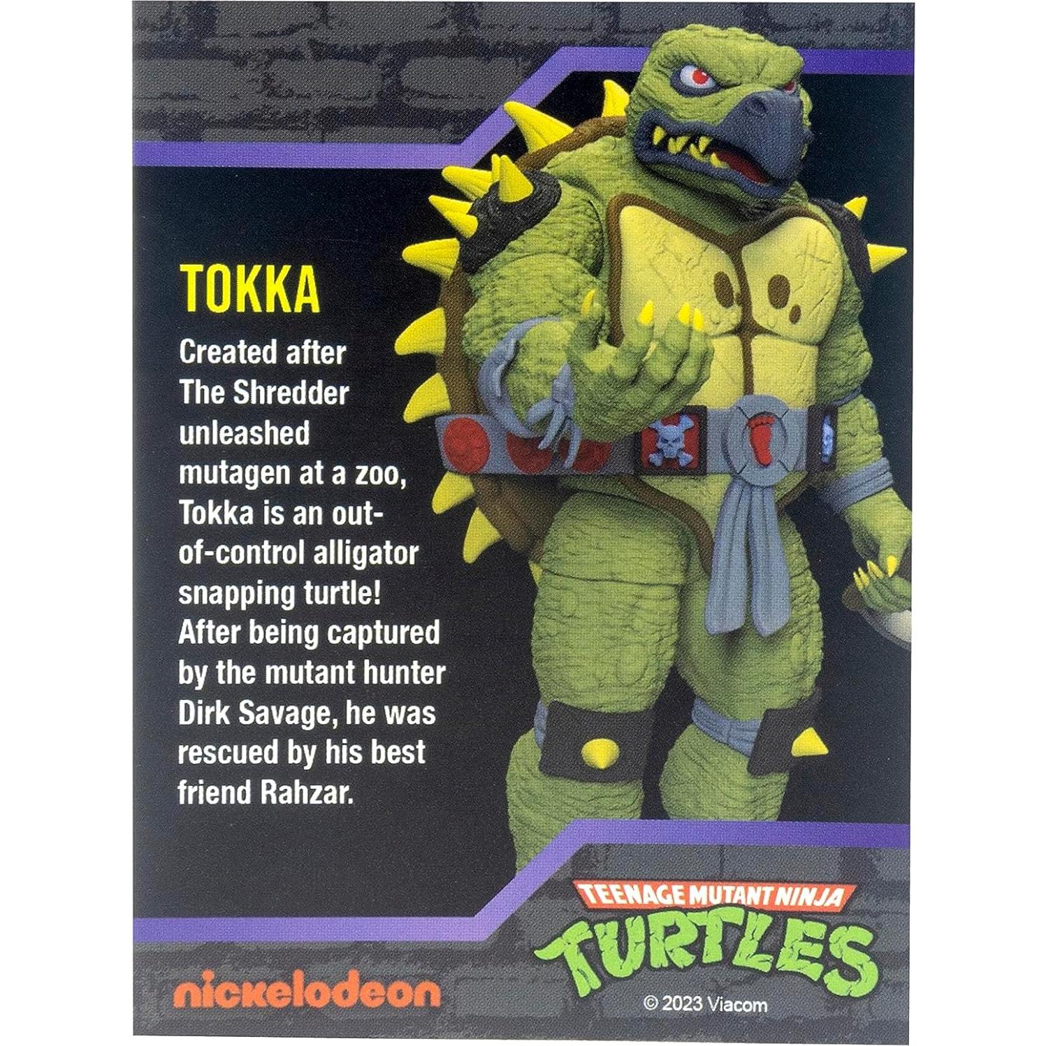 Figura de acción Tokka 15 cm The Loyal Subjects TMNT