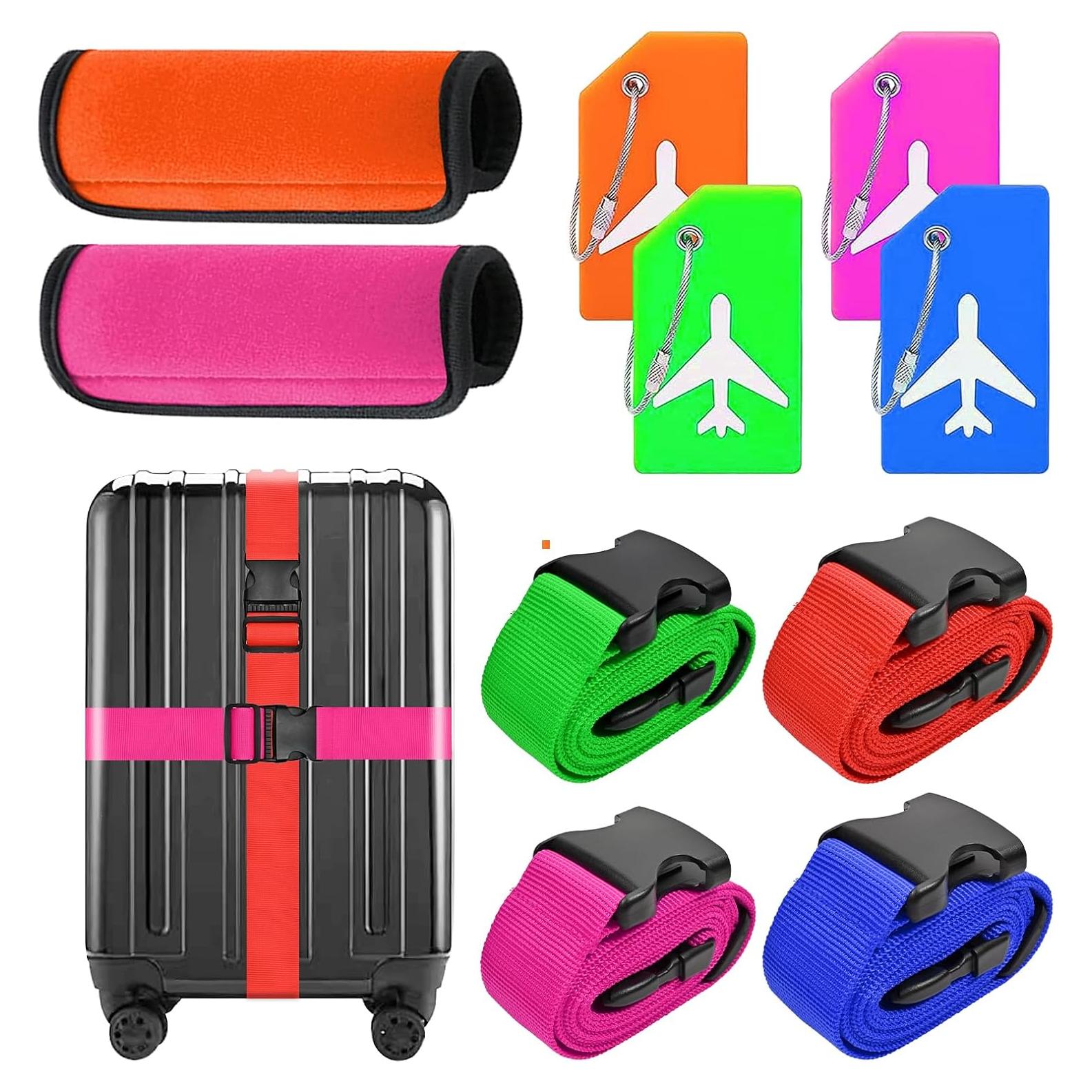 Correas de Equipaje ZYTONGMAO Ajustables 1.83m Paquete de 10