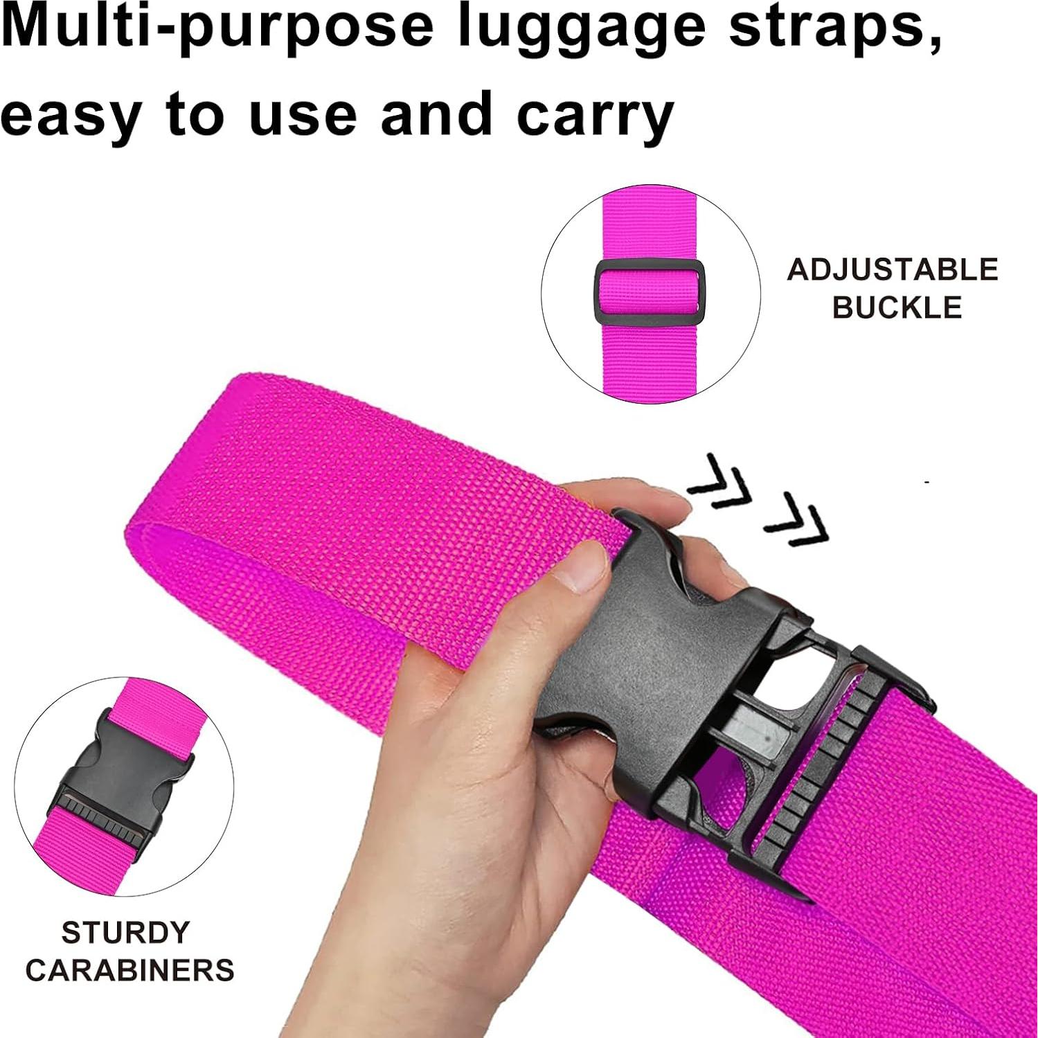 Correas de Equipaje ZYTONGMAO Ajustables 1.83m Paquete de 10