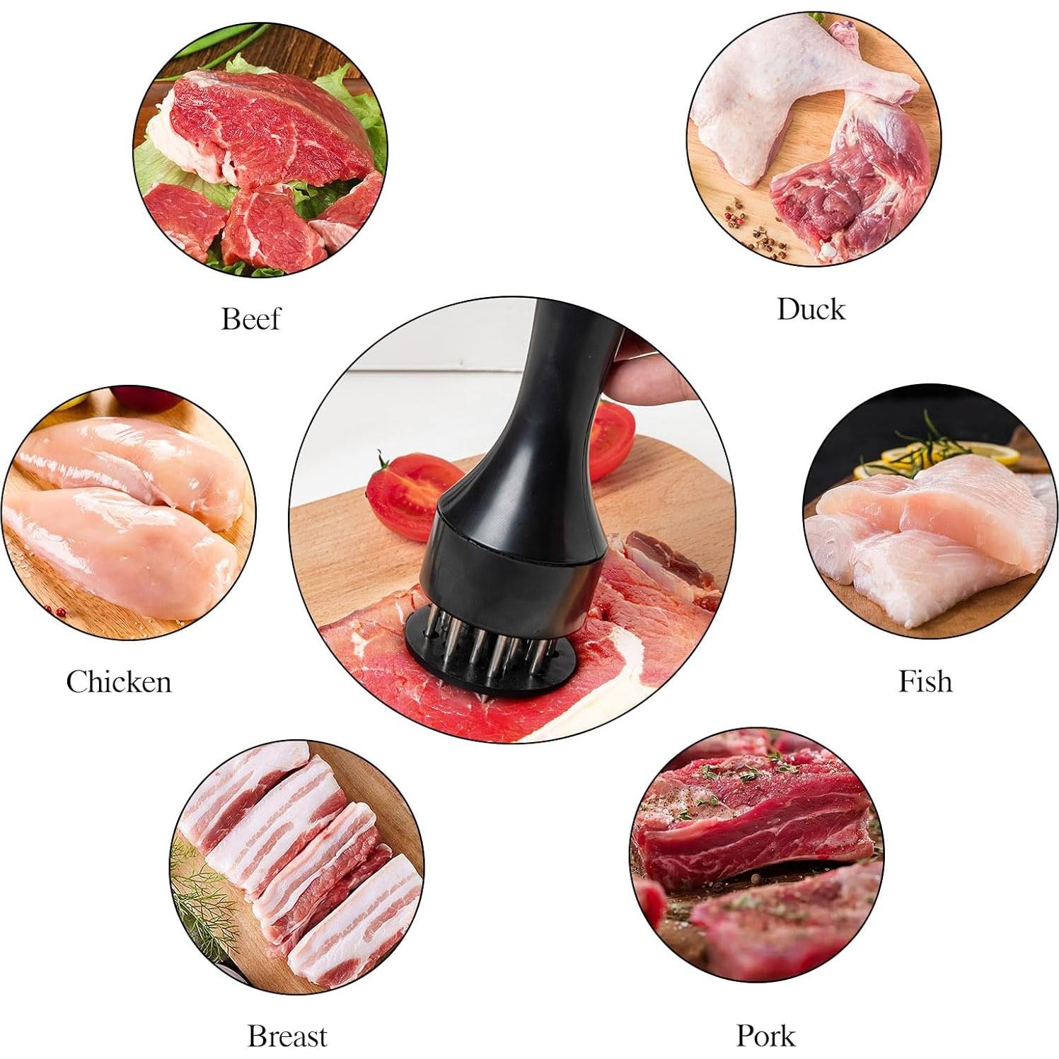 Ablandador de Carne HONYUEYIM 21 Agujas Acero Inoxidable