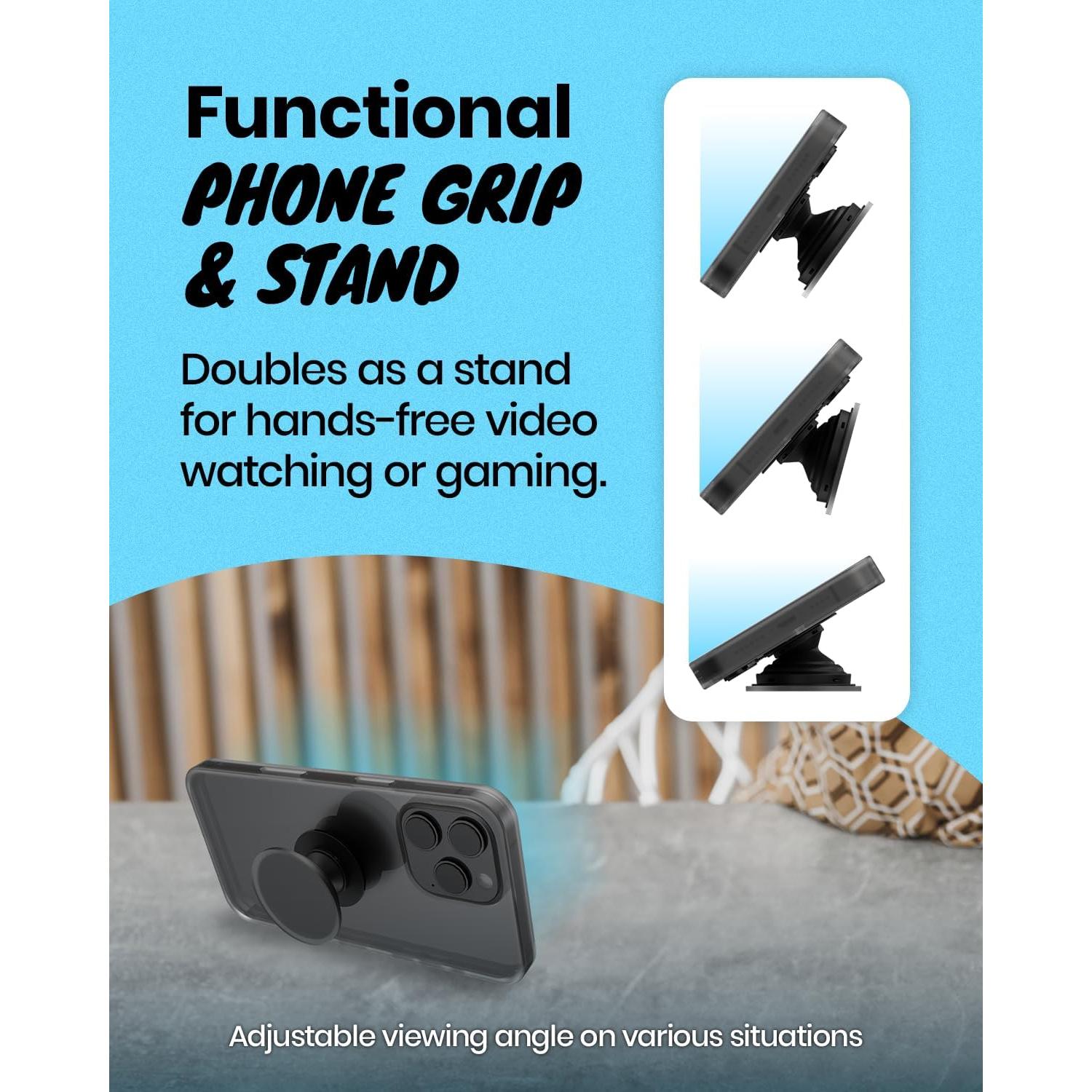 Soporte para teléfono móvil colapsable OnTheGrip Albo Monstera