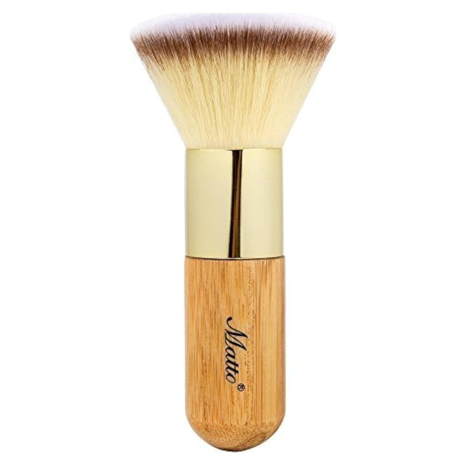 Brocha Kabuki Plana Matto - Maquillaje Base Líquida y Polvo