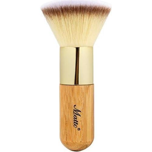 Brocha Kabuki Plana Matto - Maquillaje Base Líquida y Polvo