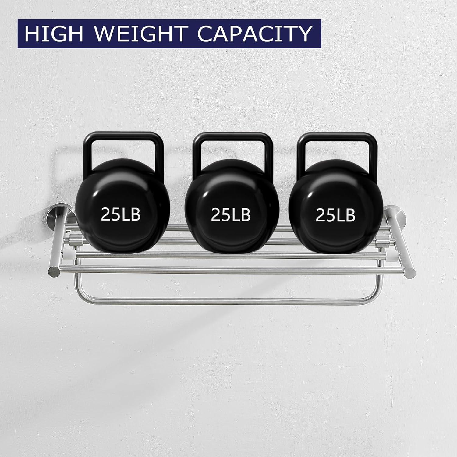 Soporte para Toallas VOLPONE de Acero Inoxidable 61 cm