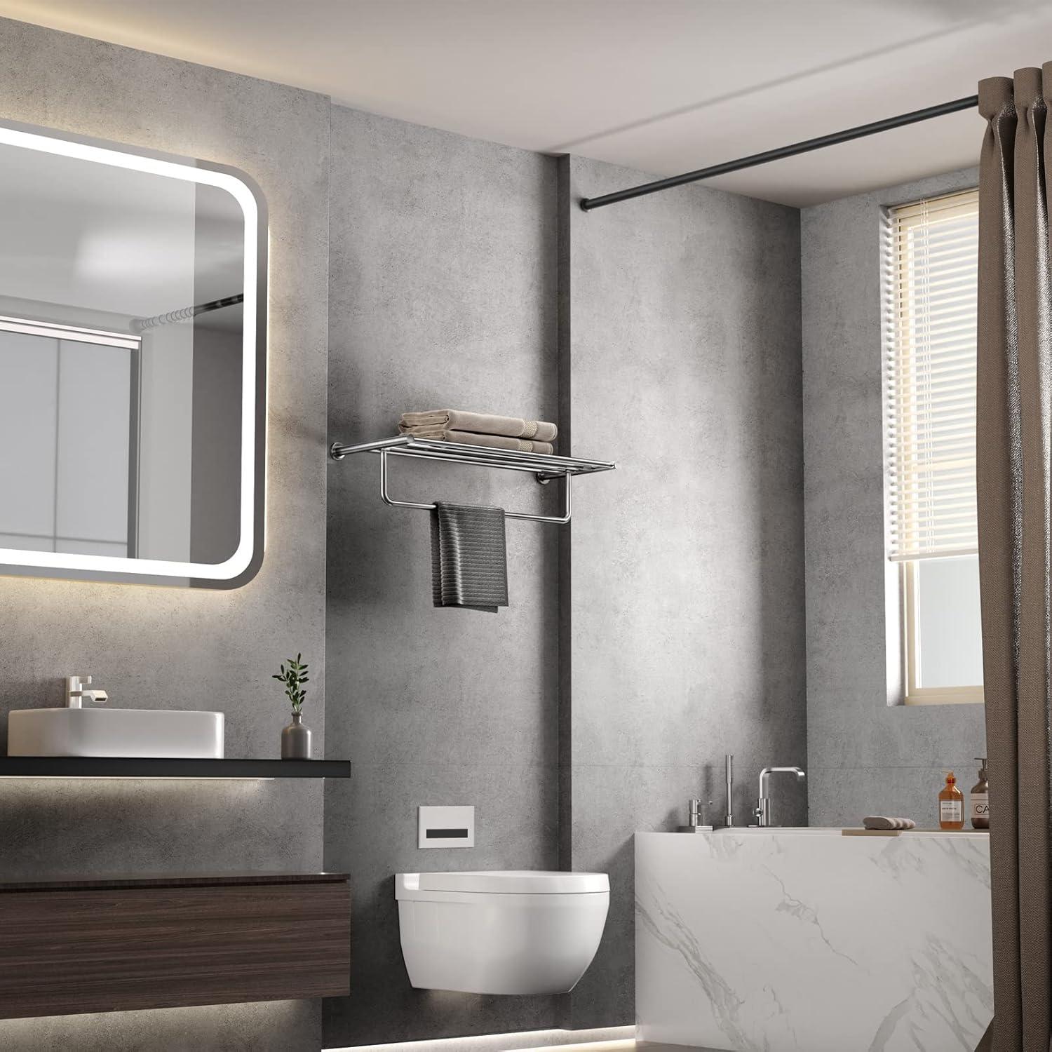 Soporte para Toallas VOLPONE de Acero Inoxidable 61 cm