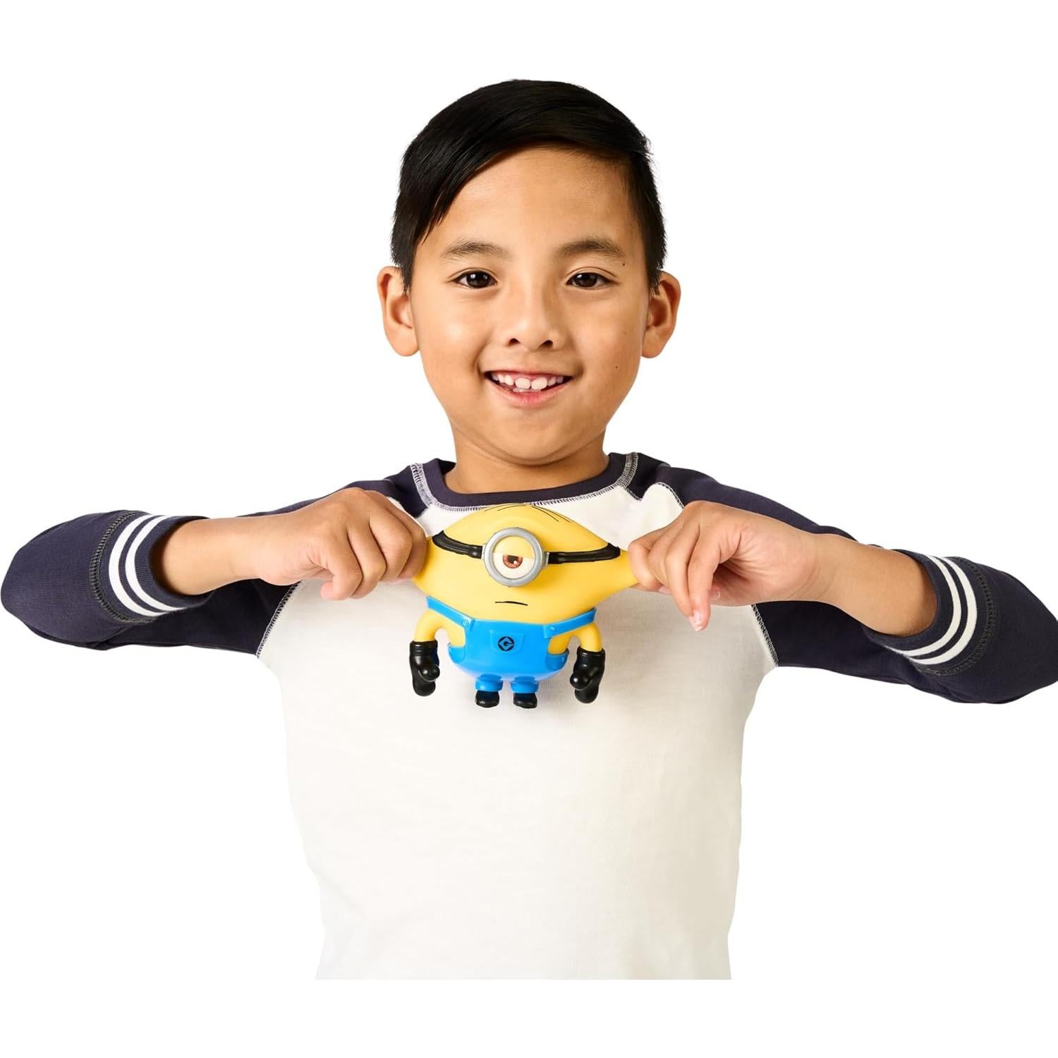 Figura de Acción Stretch Stuart Minion Elástico Goo Jit Zu 13.2 cm
