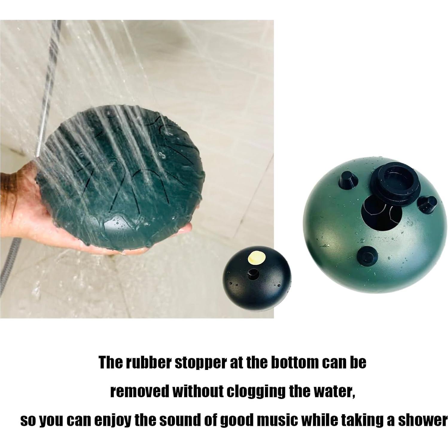 Tambor de Lluvia RHTDXC Mini de Acero para Jardín 10.9x9.4 cm