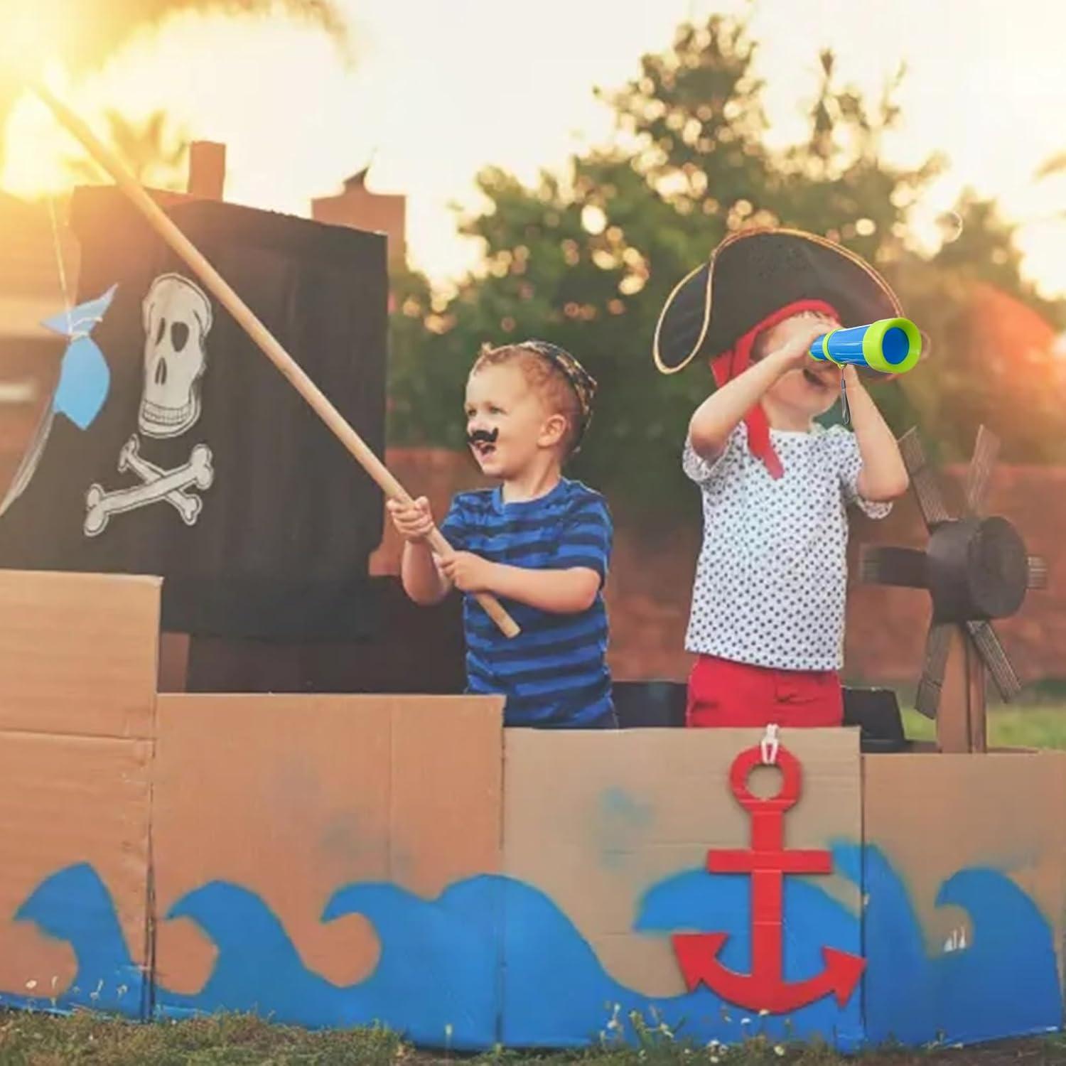 Telescopio Monocular Luwint 2 Pcs para Niños - Educativo y Portátil