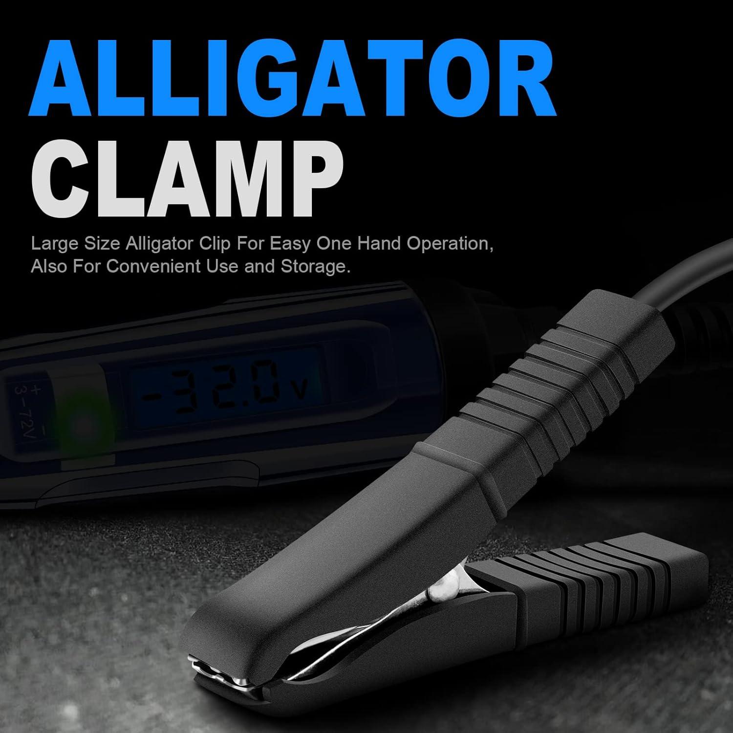 Probador de Circuito Automotriz WINAMOO 3-72V con LCD y Luz