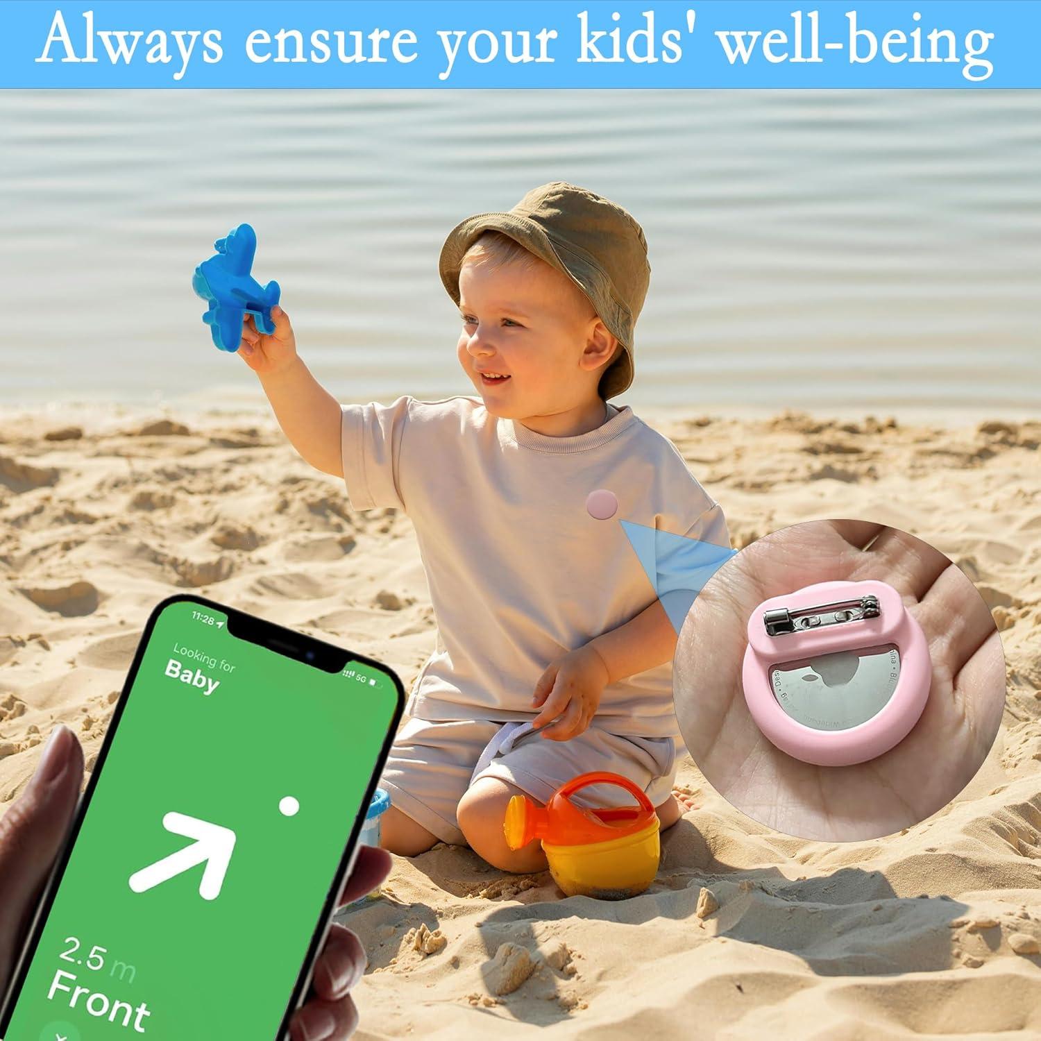 Soporte Oculto para AirTag GudCoaks - 2 Paquete para Niños