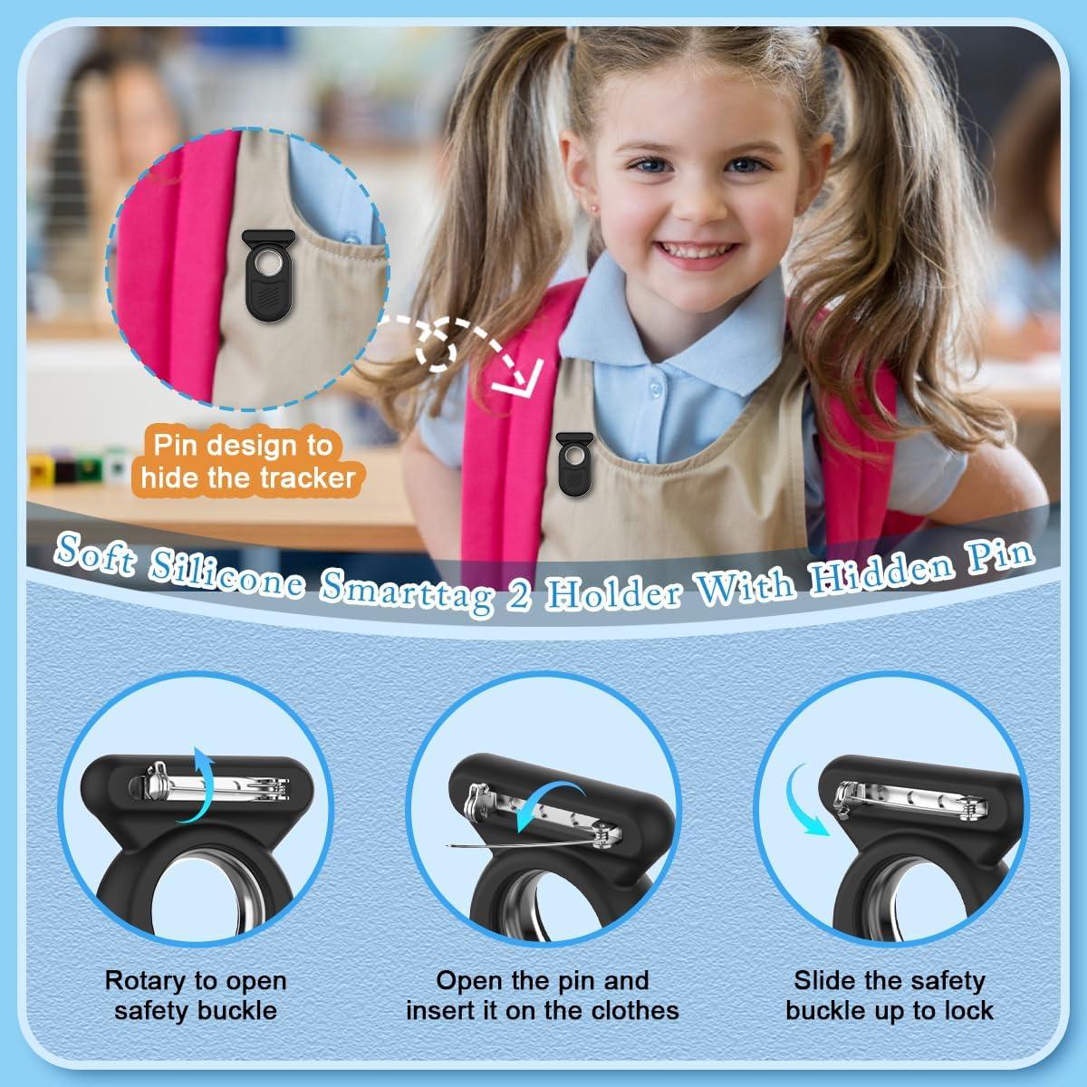 Funda Protectora de Silicona para Samsung Galaxy SmartTag2 - 2 Pcs