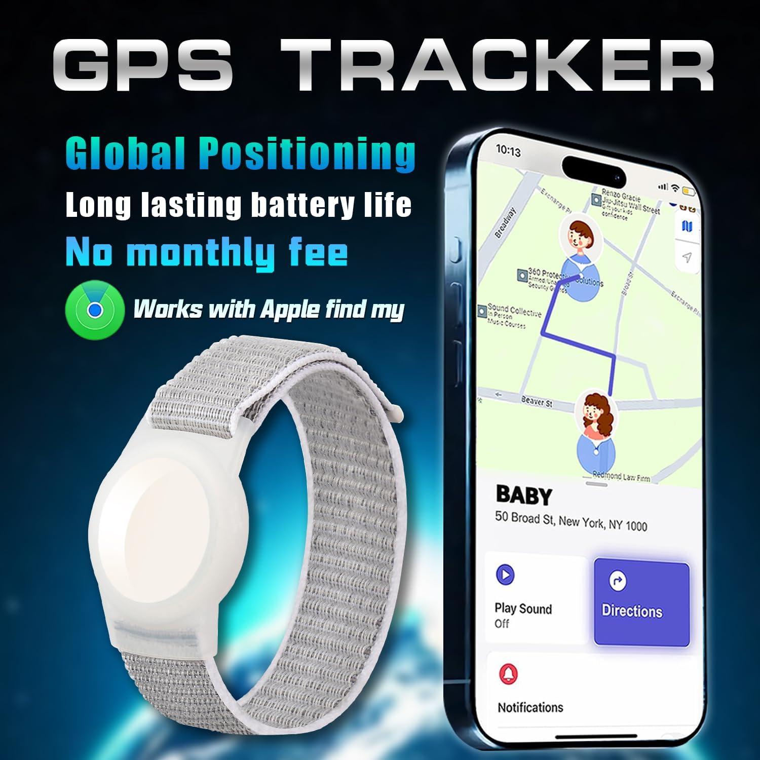 Rastreador GPS para Niños y Ancianos - Pulsera Localizadora iOS