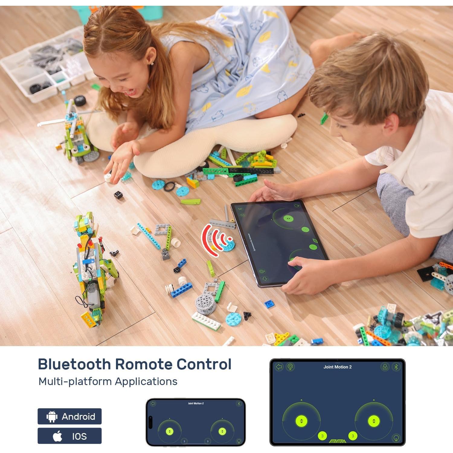 Kit de Robot de Programación Makerzoid Premium 600 Bloques