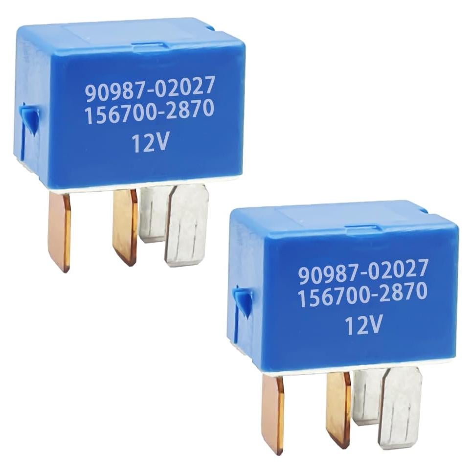 Relé de A/C 12V 4 Pines Toyota Lexus Camry Corolla 2 Pcs