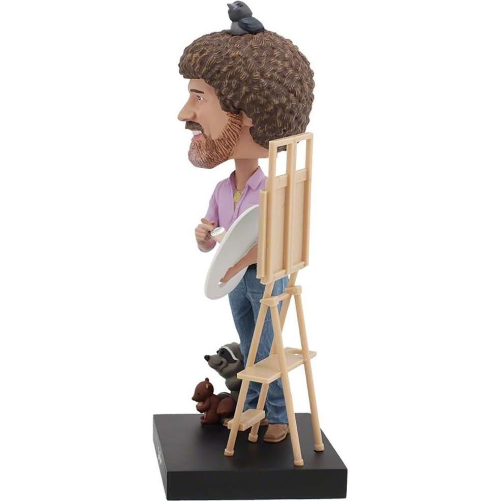 Estatua Coleccionable Bob Ross Bobblehead 20 cm Royal Bobbles